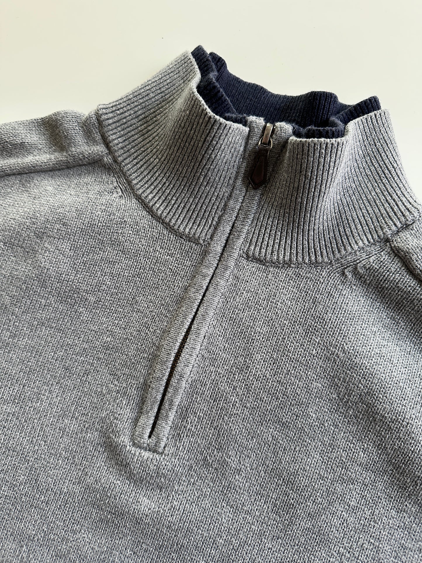 Tommy Hilfiger Cotton Half Zip Sweater
