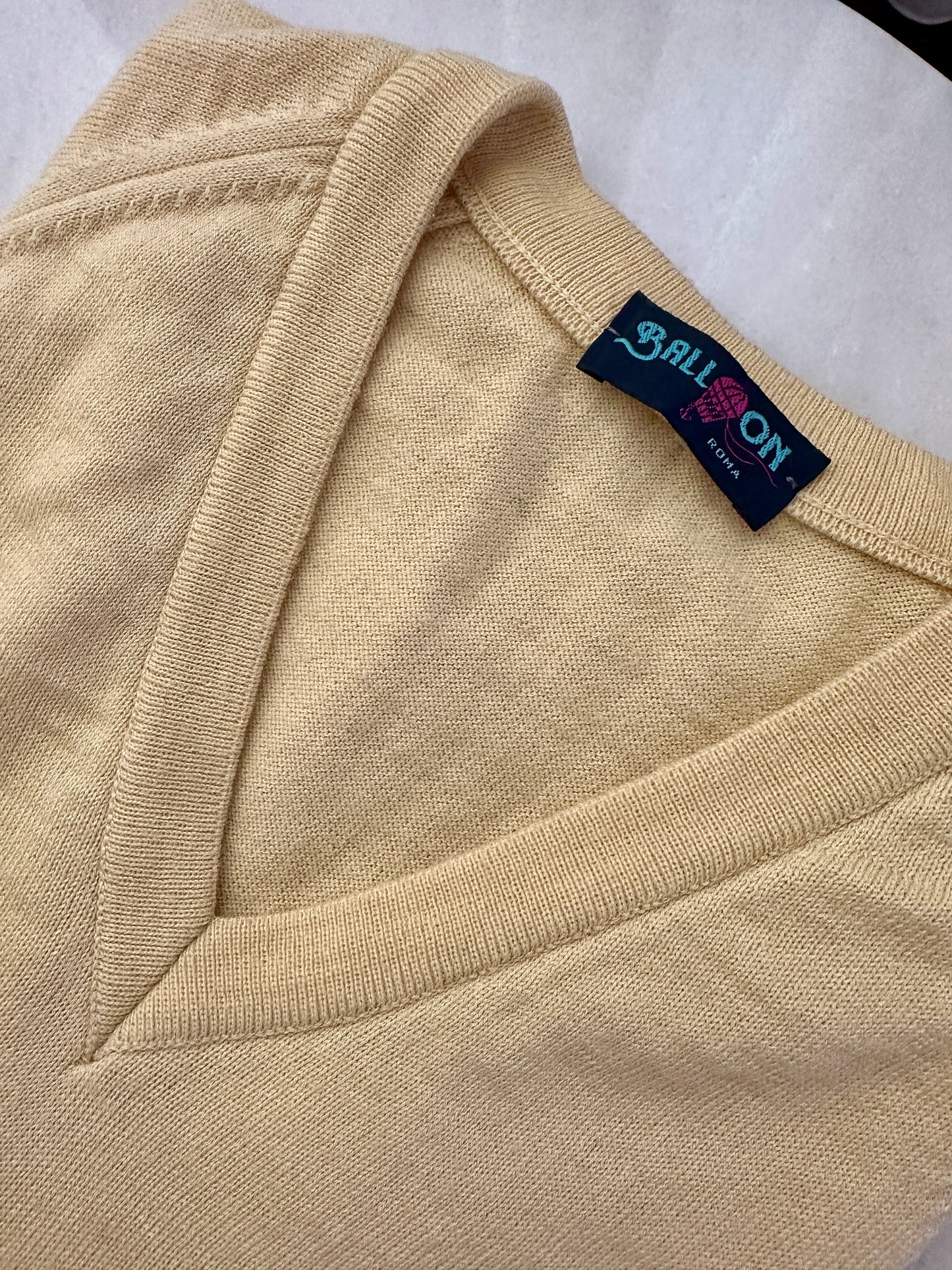 Yellow vintage sweater