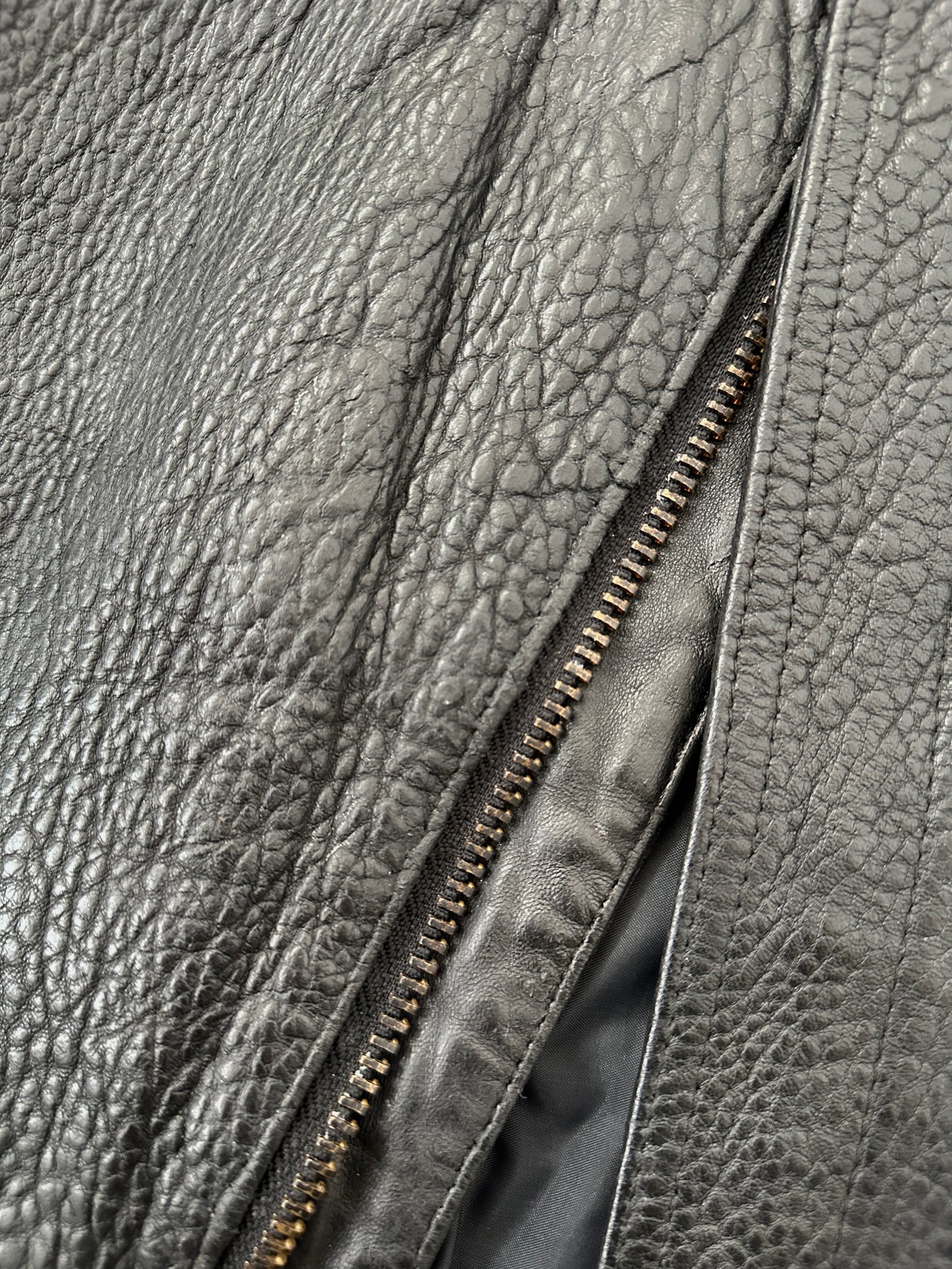 Valentino vintage leather bomber
