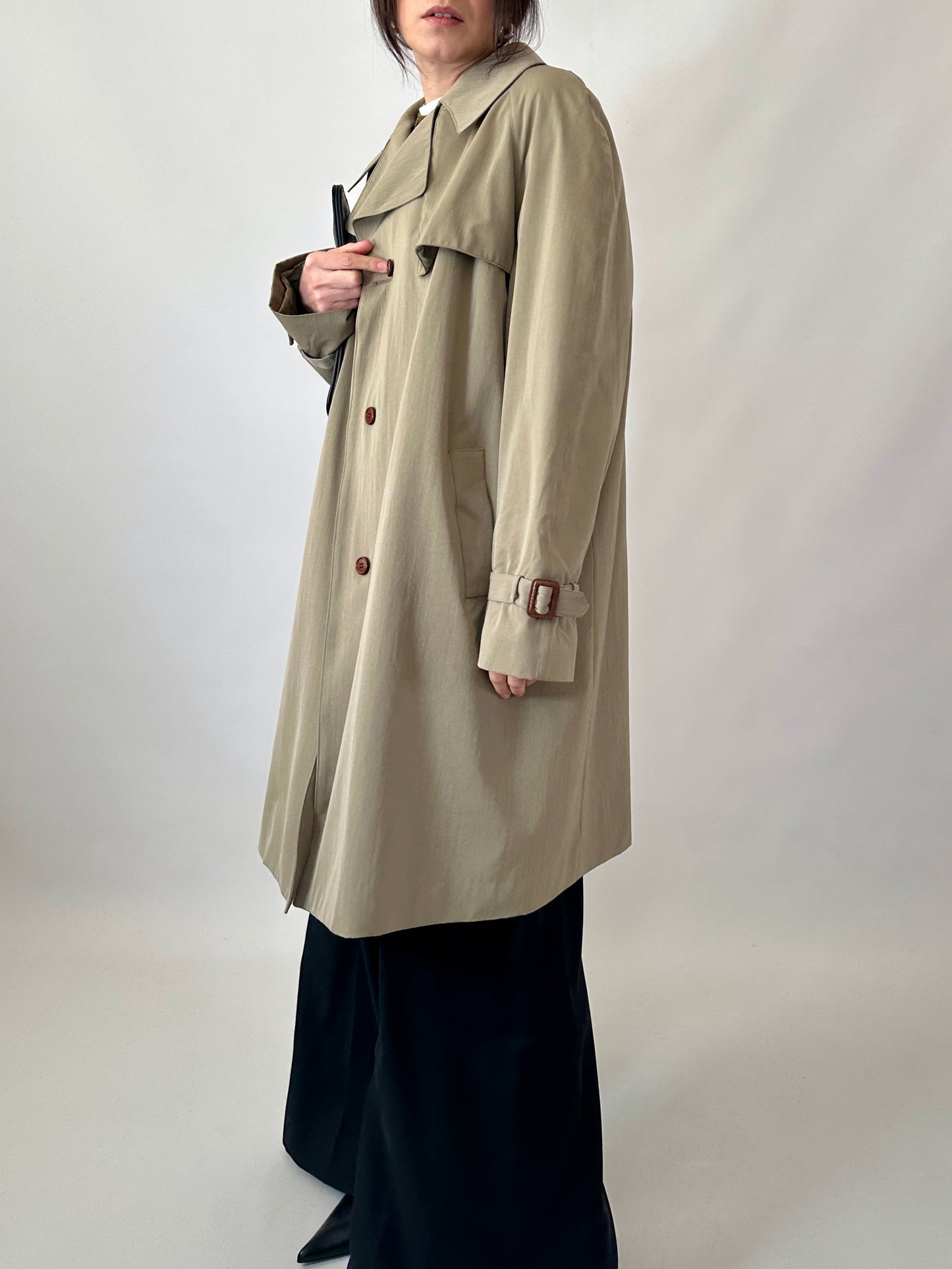 Agnona lightweight trench coat