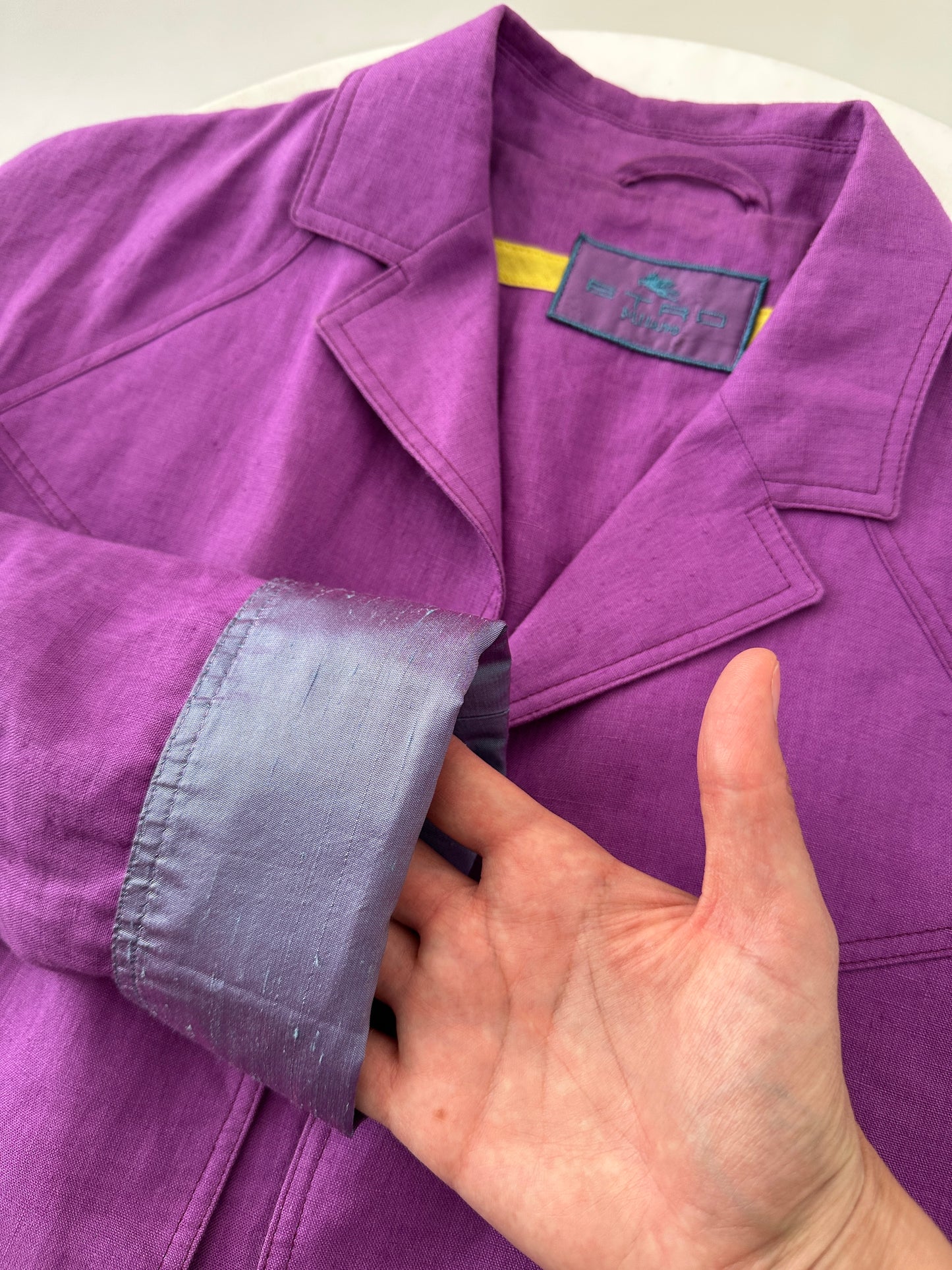 Vintage Etro linen jacket
