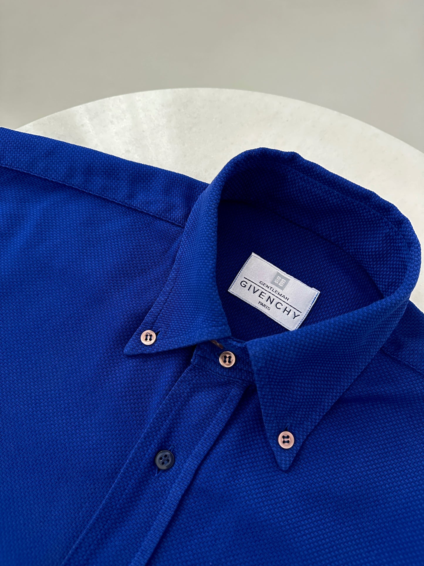 Givenchy royal blue shirt