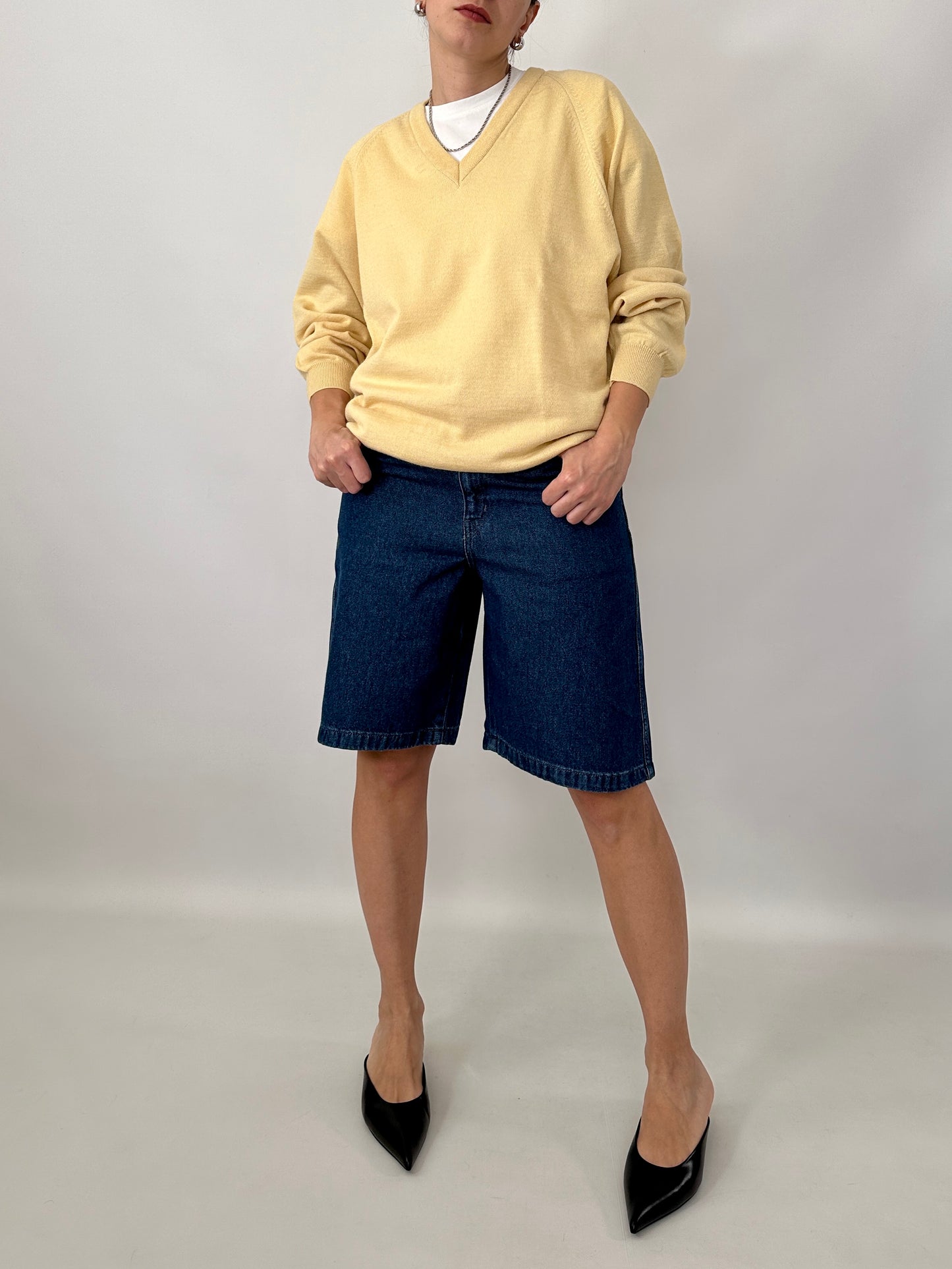 Yellow vintage sweater