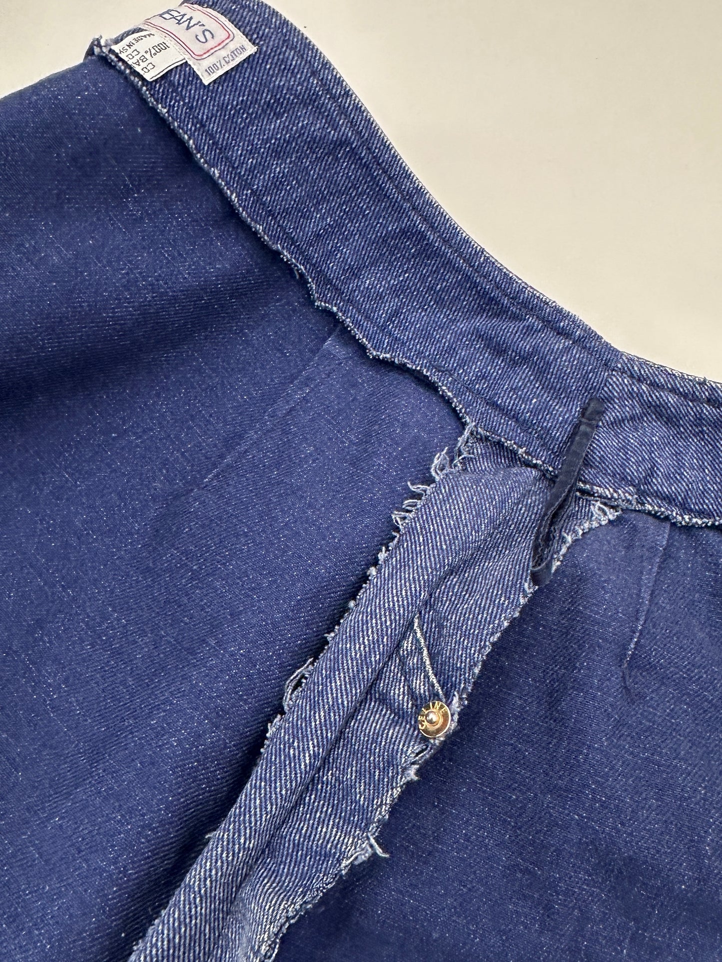 Vintage Celine denim skirt