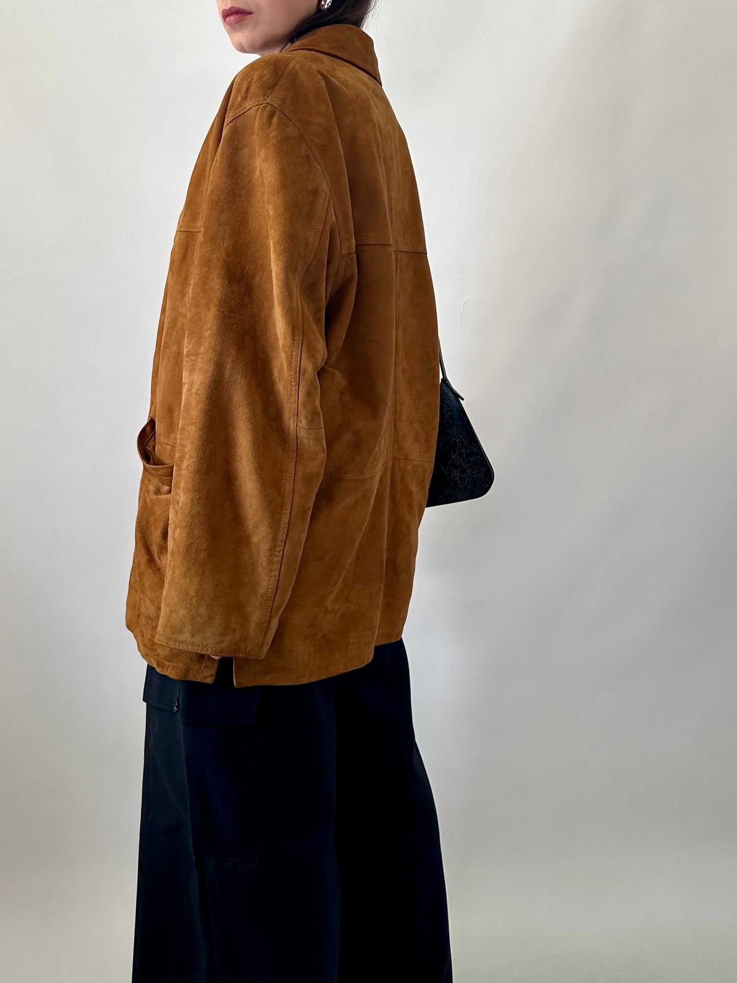 Vintage real suede jacket