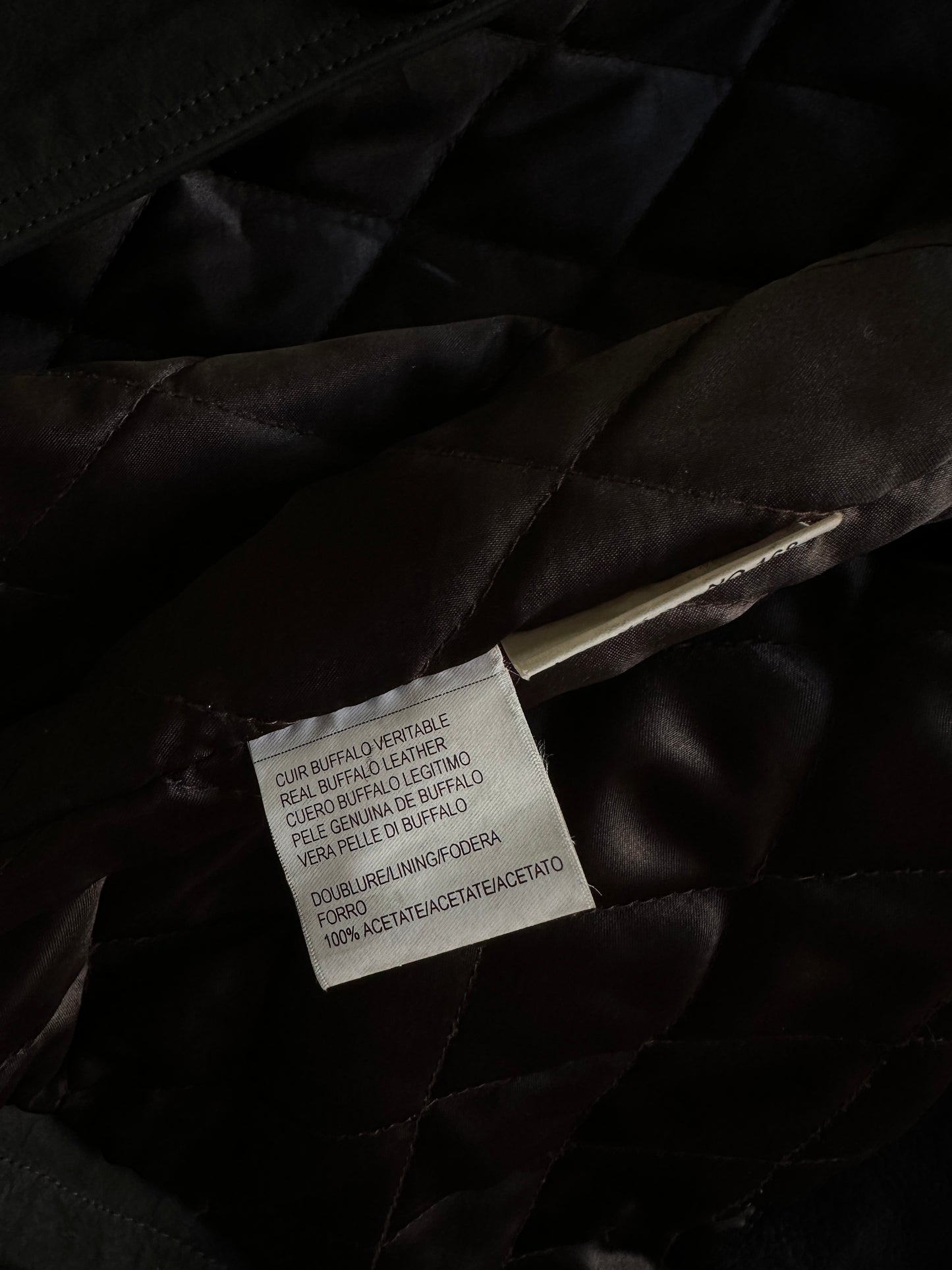 Black Buffalo Leather Jacket