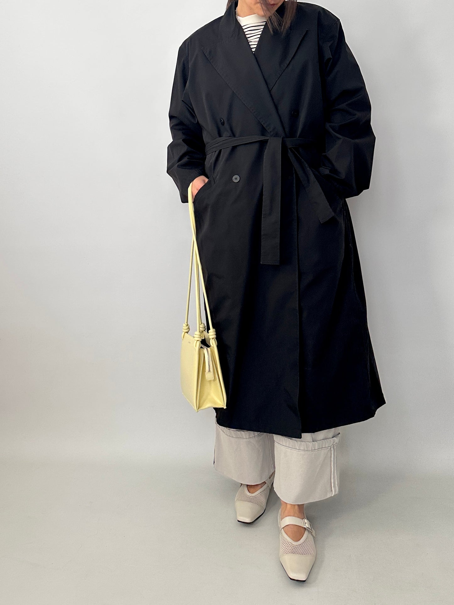 Long lightweight trench coat