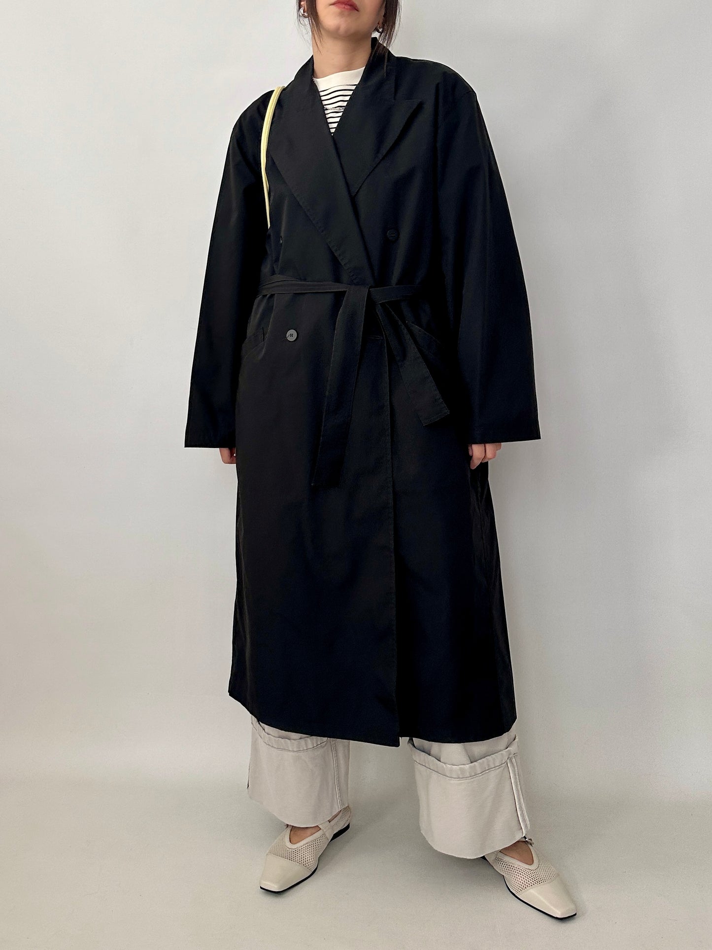 Long lightweight trench coat