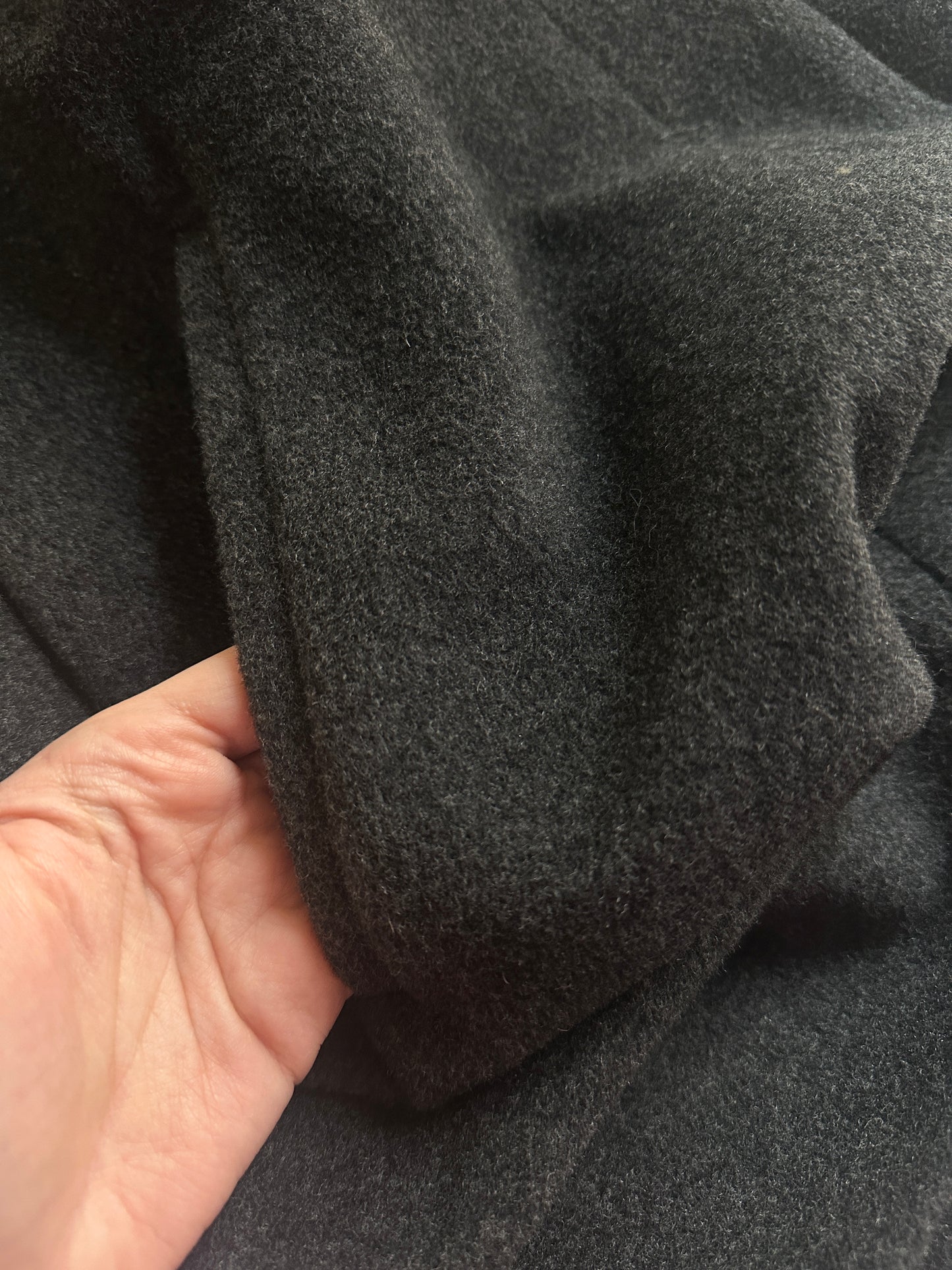 Classic Vintage Grey Wool Coat