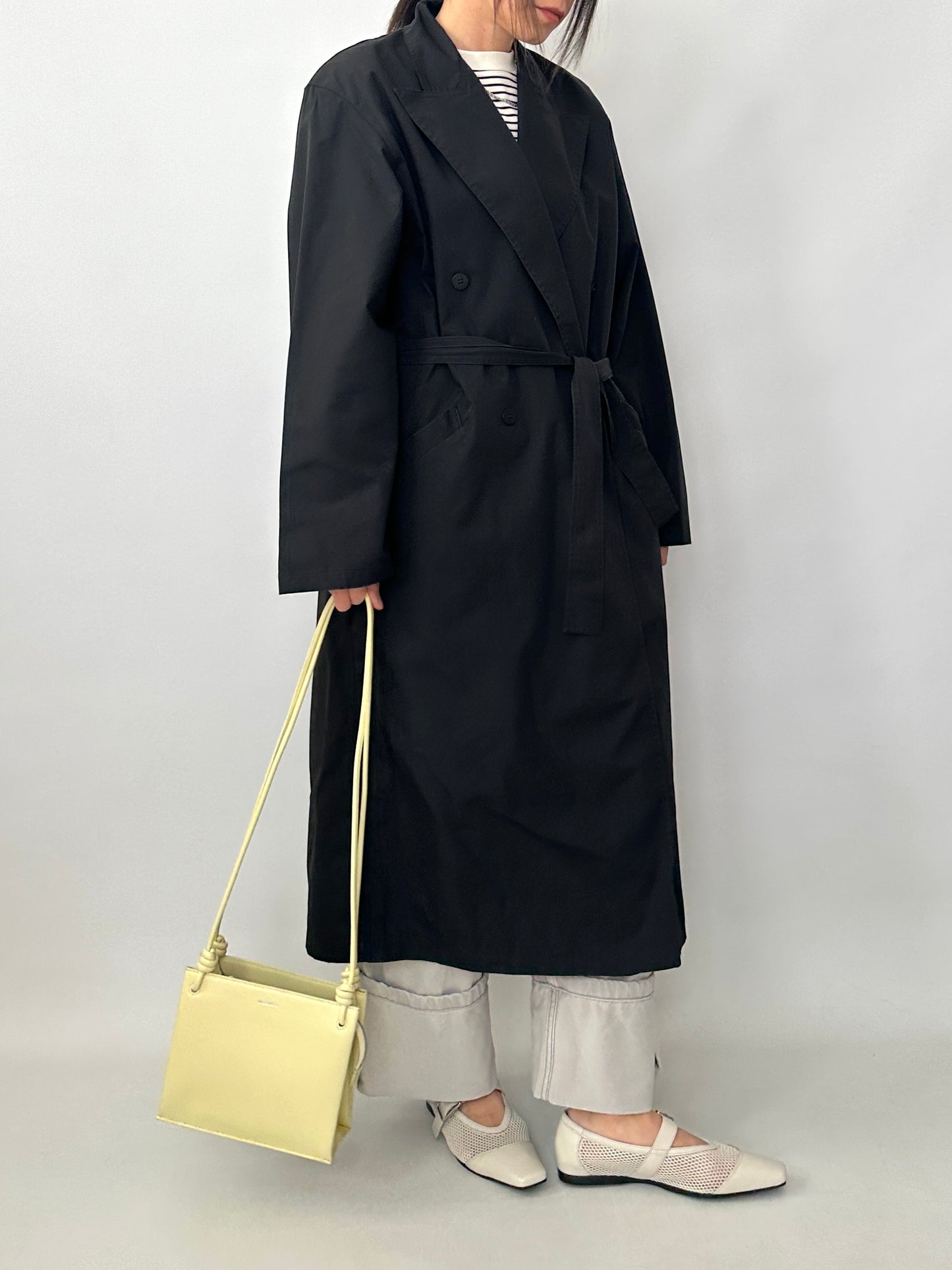 Long lightweight trench coat