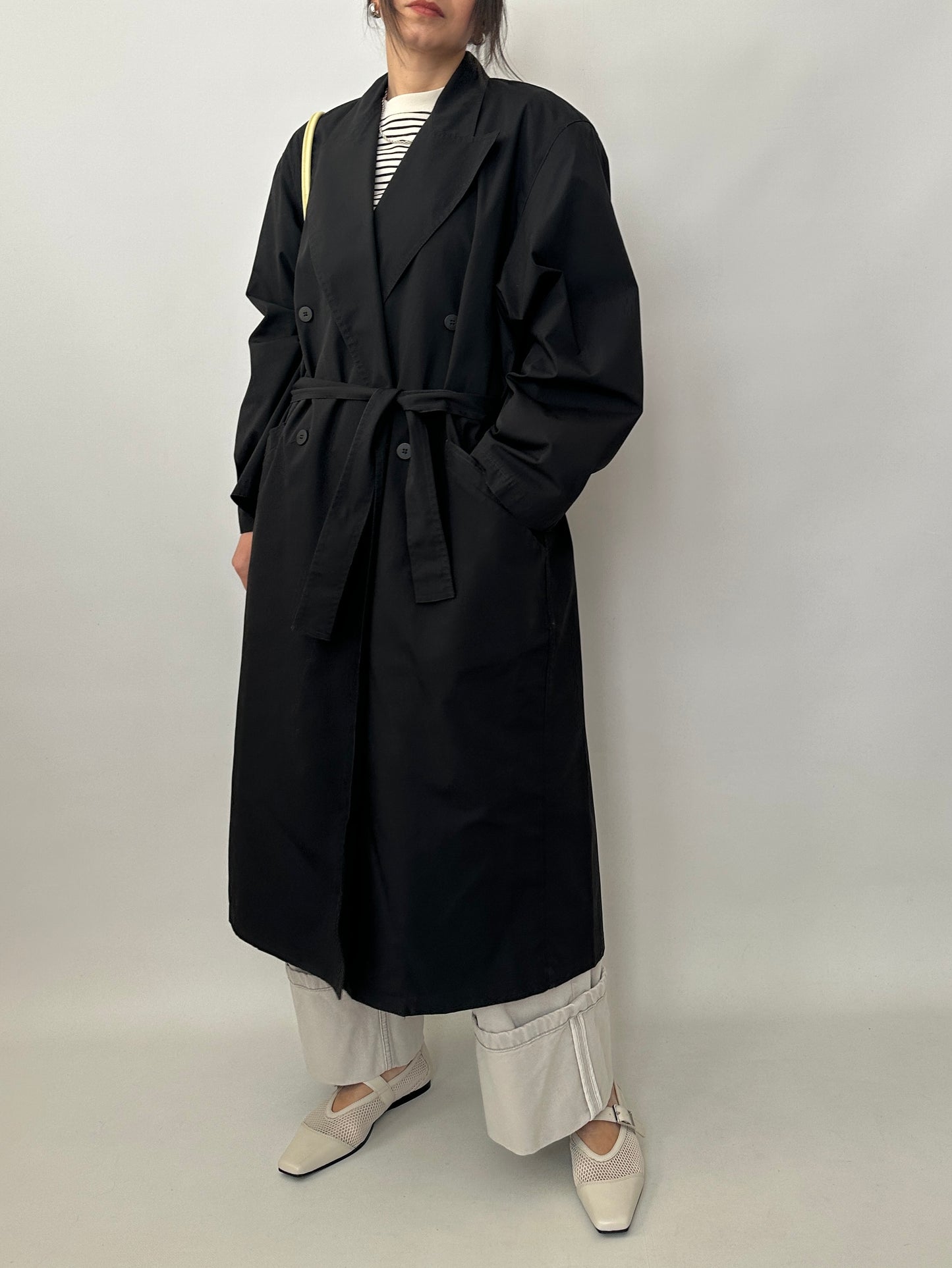 Long lightweight trench coat