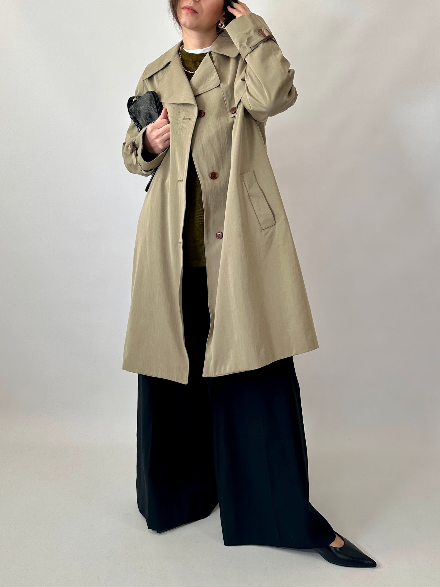 Agnona lightweight trench coat