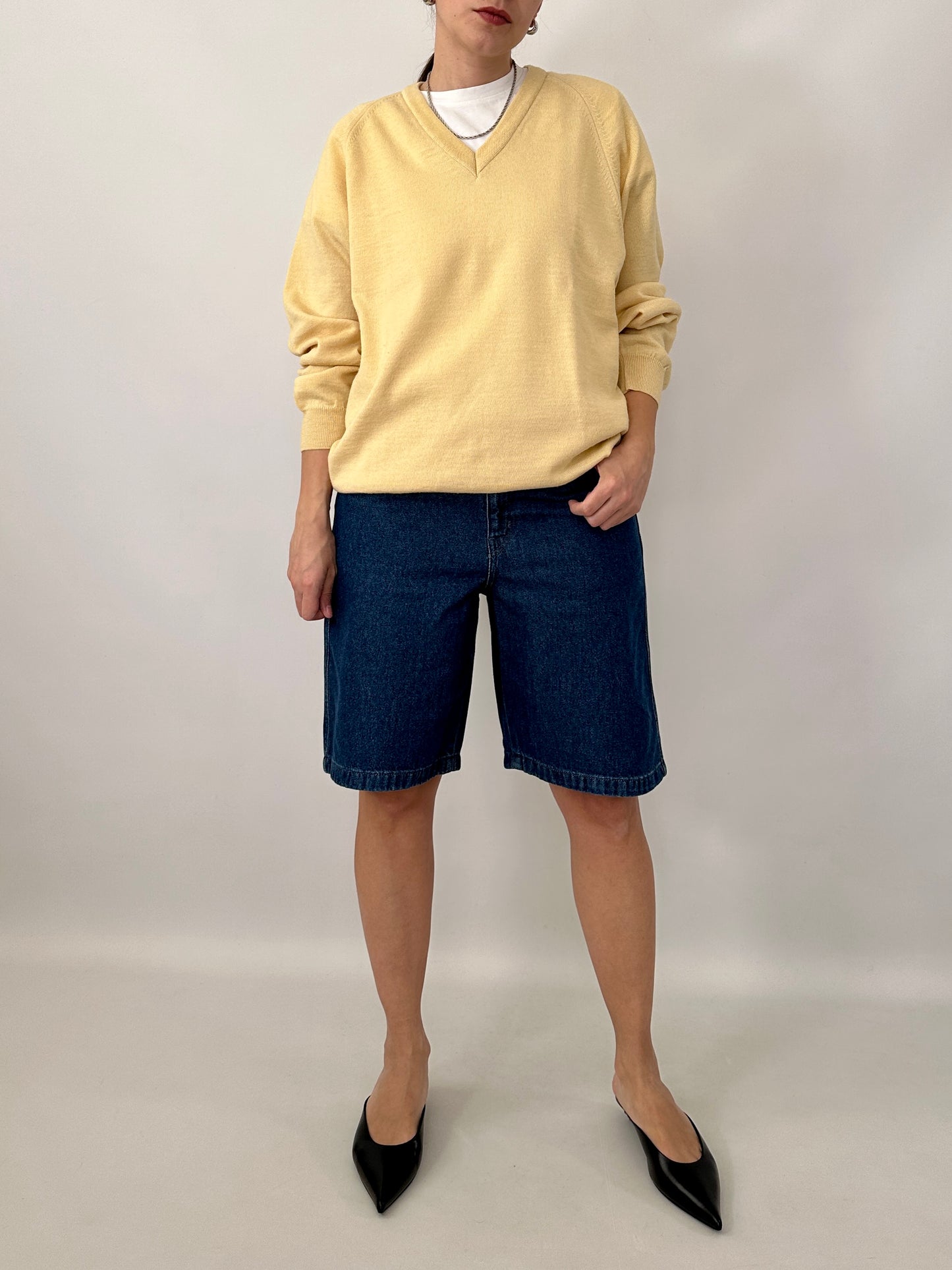 Yellow vintage sweater