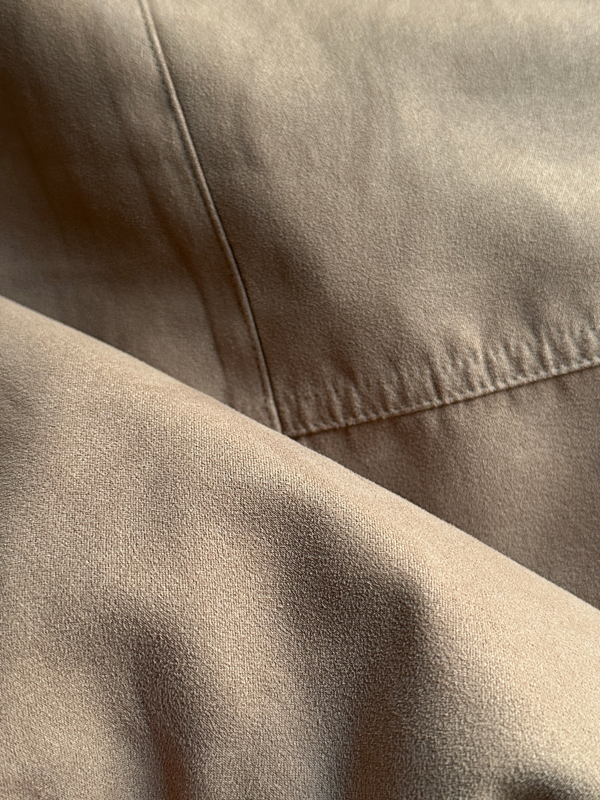 Minimal Beige Maxi Skirt