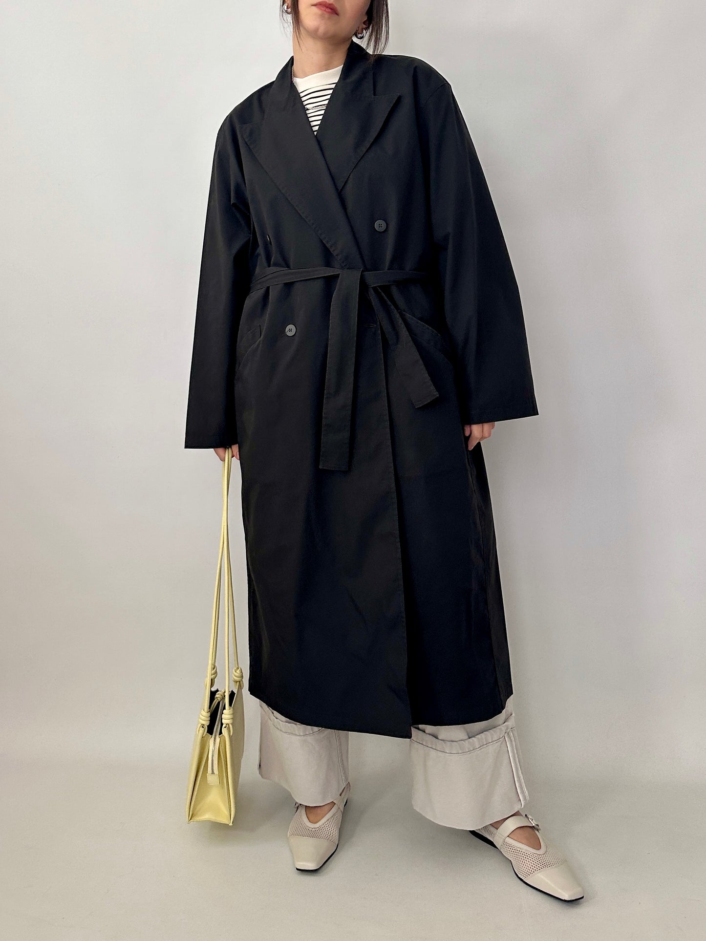 Long lightweight trench coat