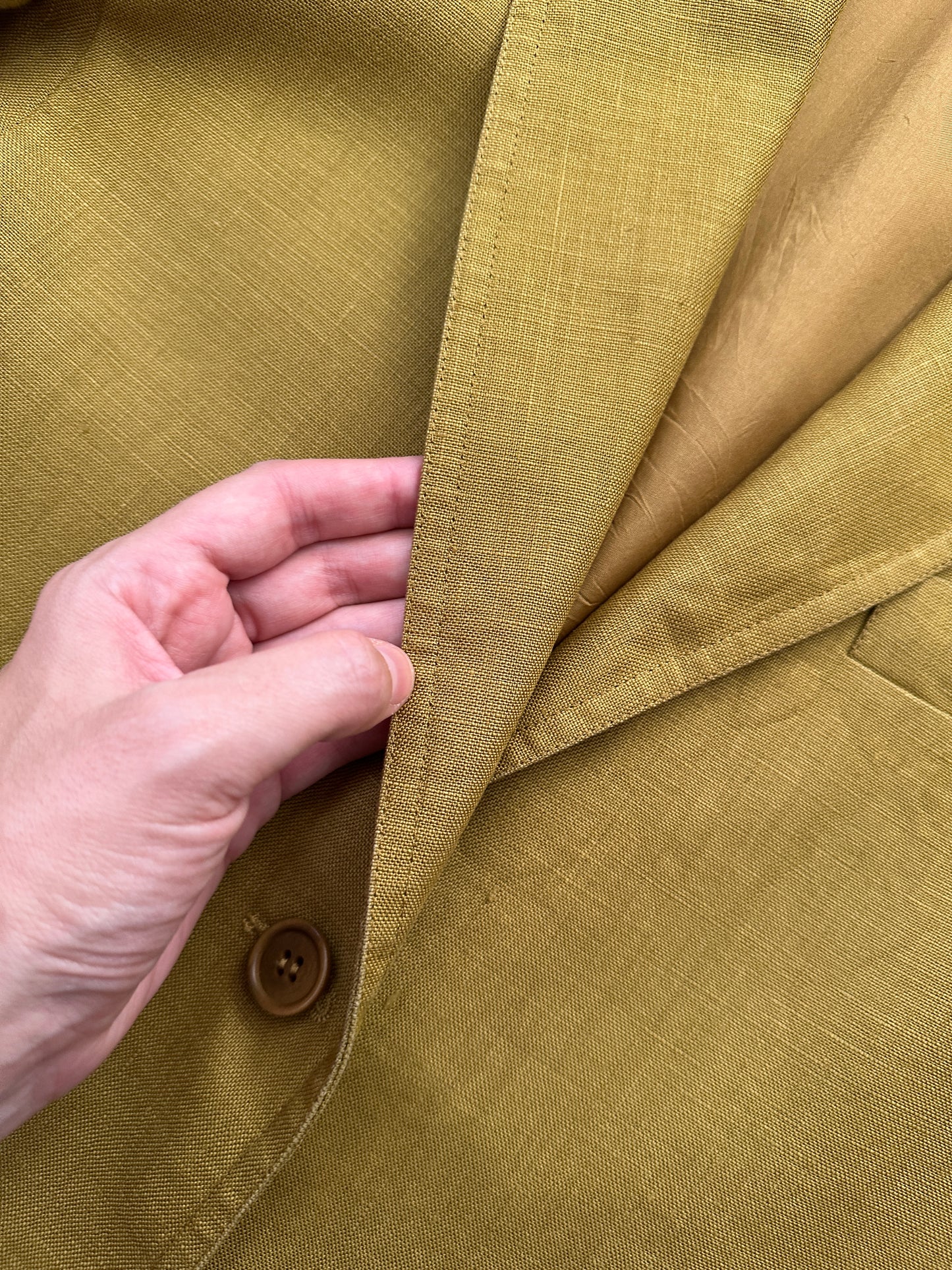 Marella vintage linen blazer