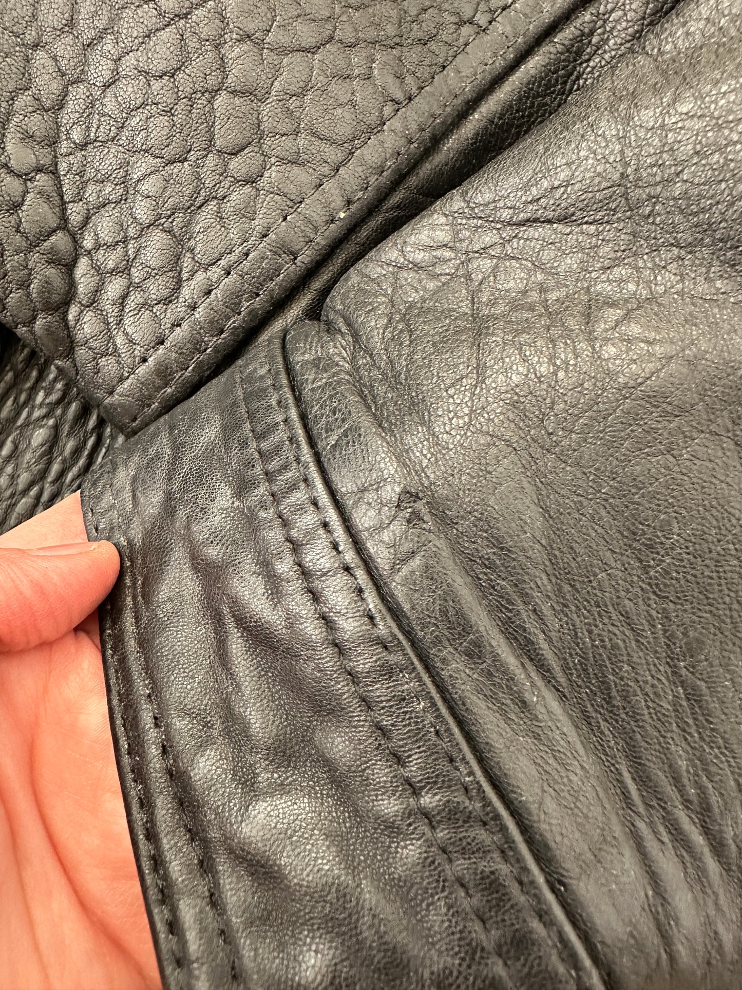 Valentino vintage leather bomber