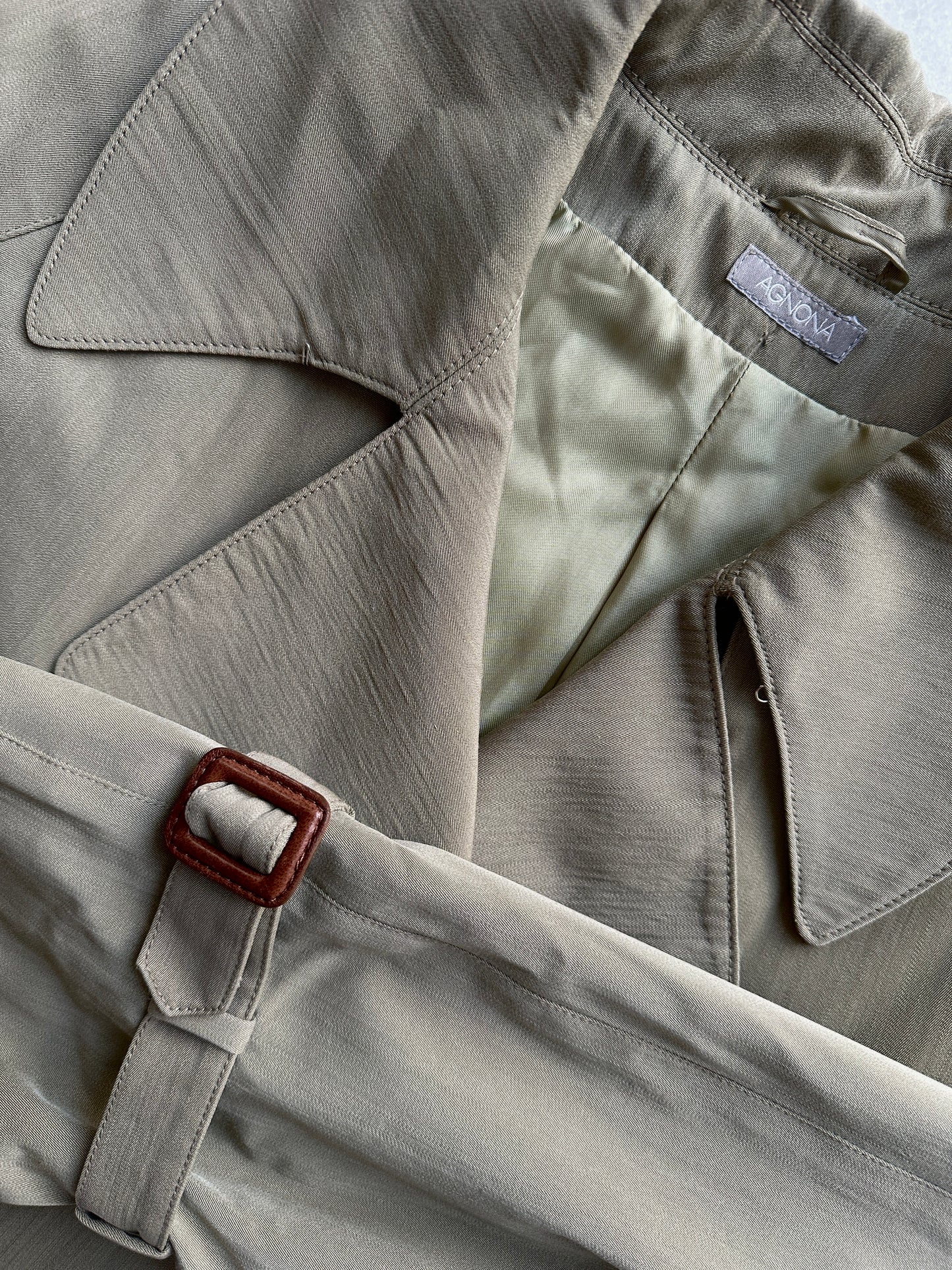 Agnona lightweight trench coat
