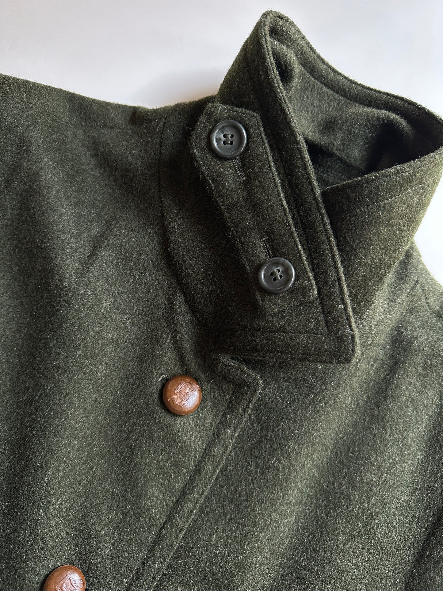 Original Green Loden Wool&Alpaca Coat