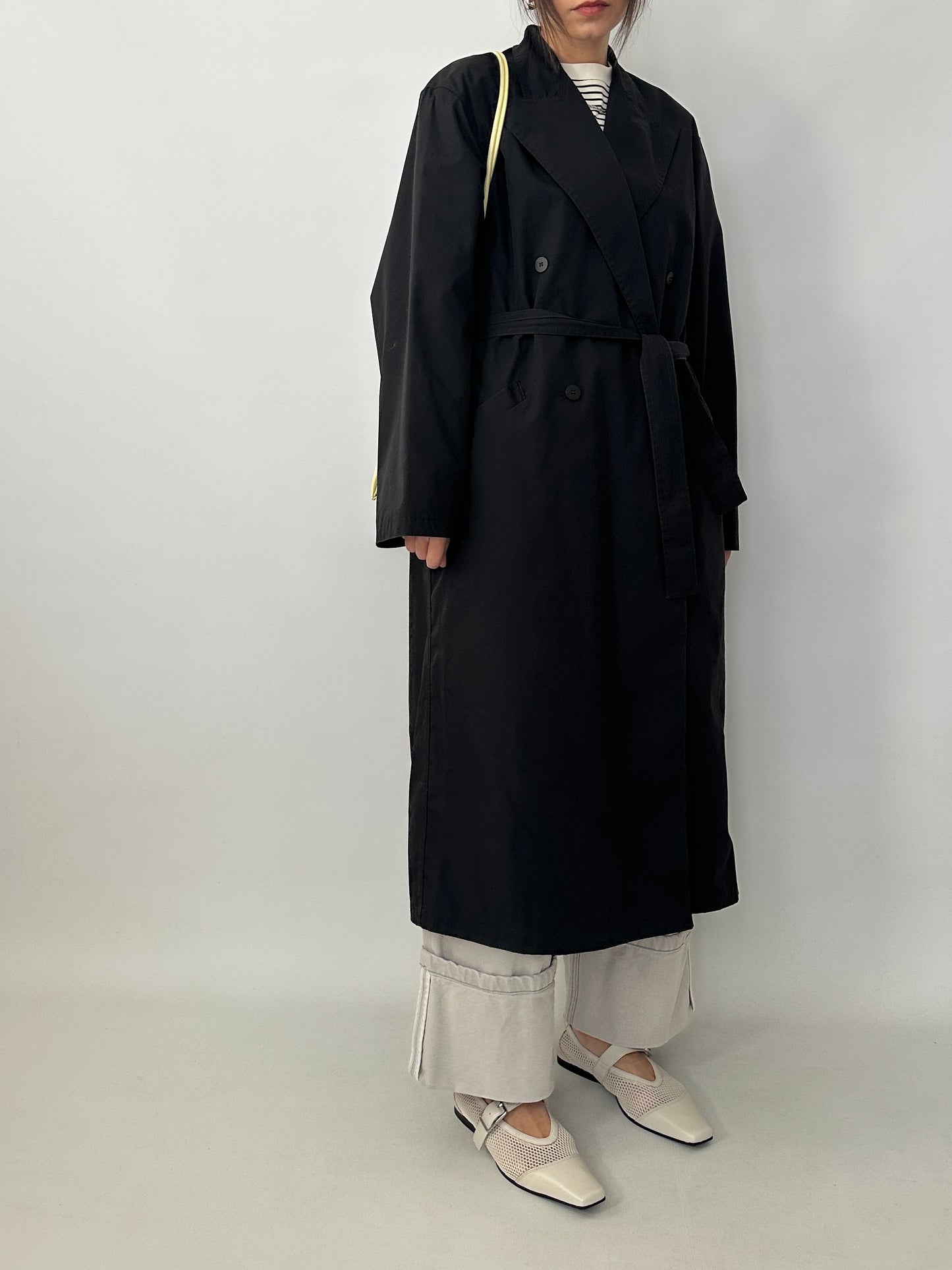 Long lightweight trench coat