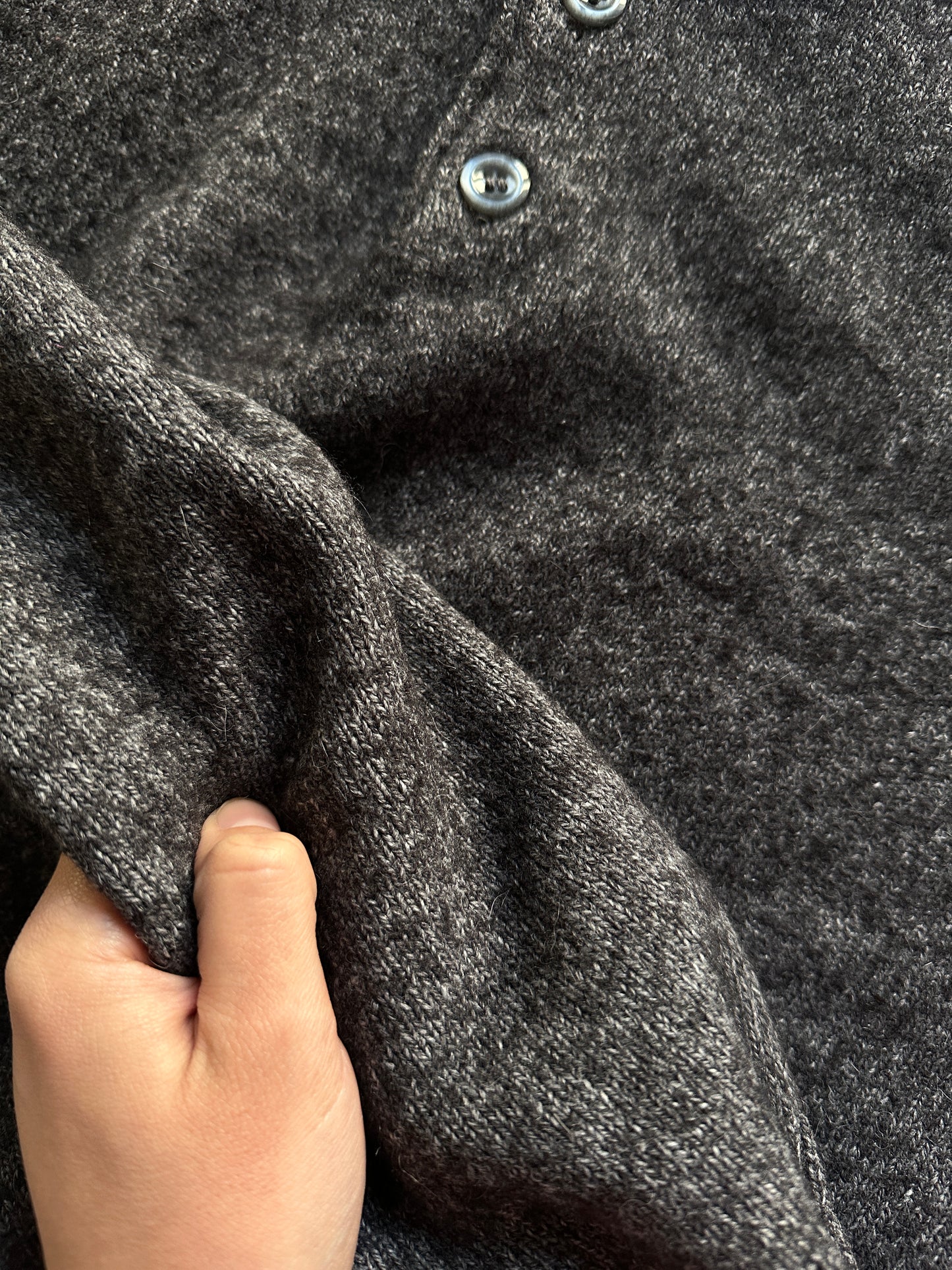 Wool&Alpaca Polo Collar Sweater