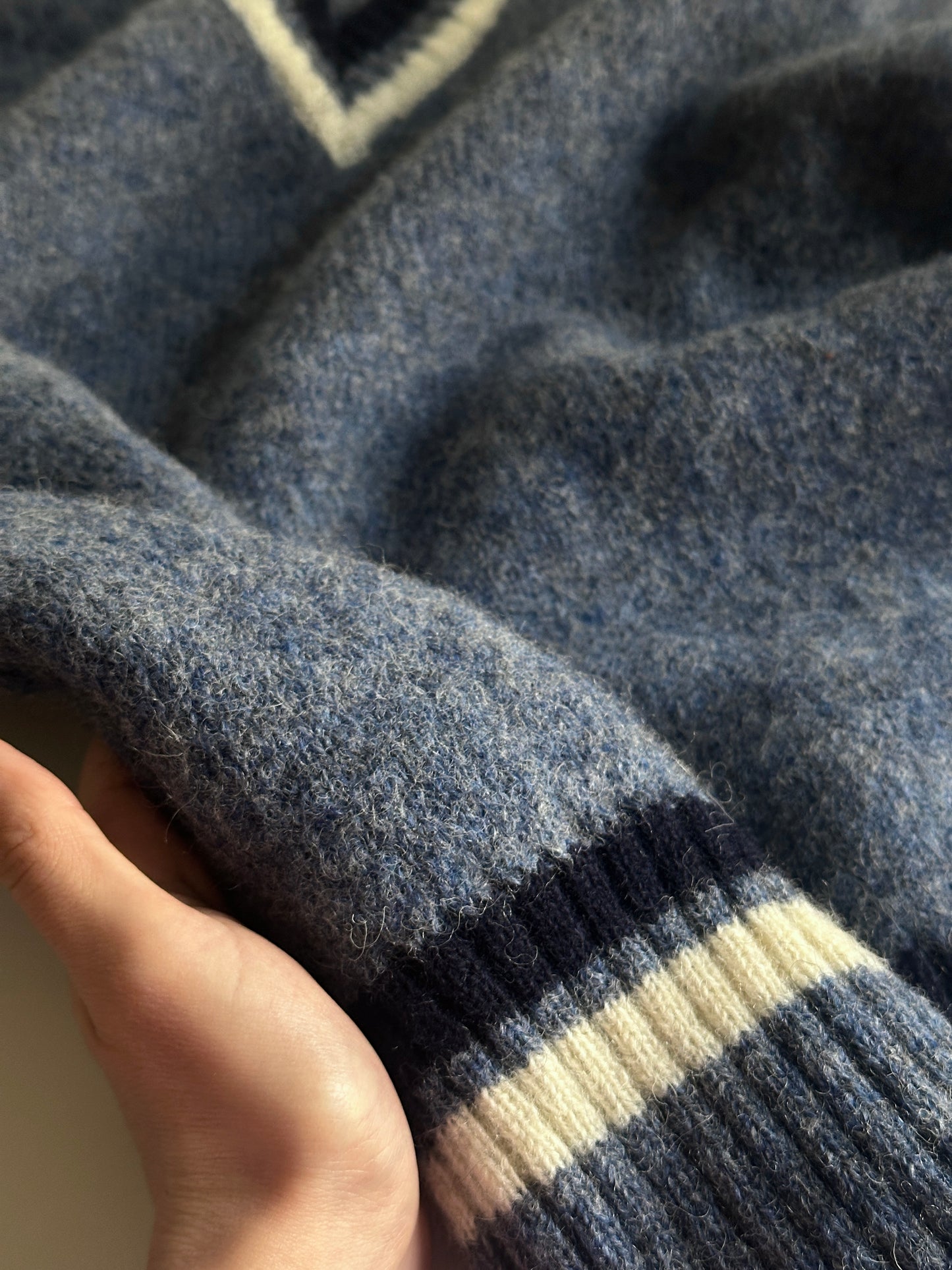 Preppy Shetland Wool Sweater