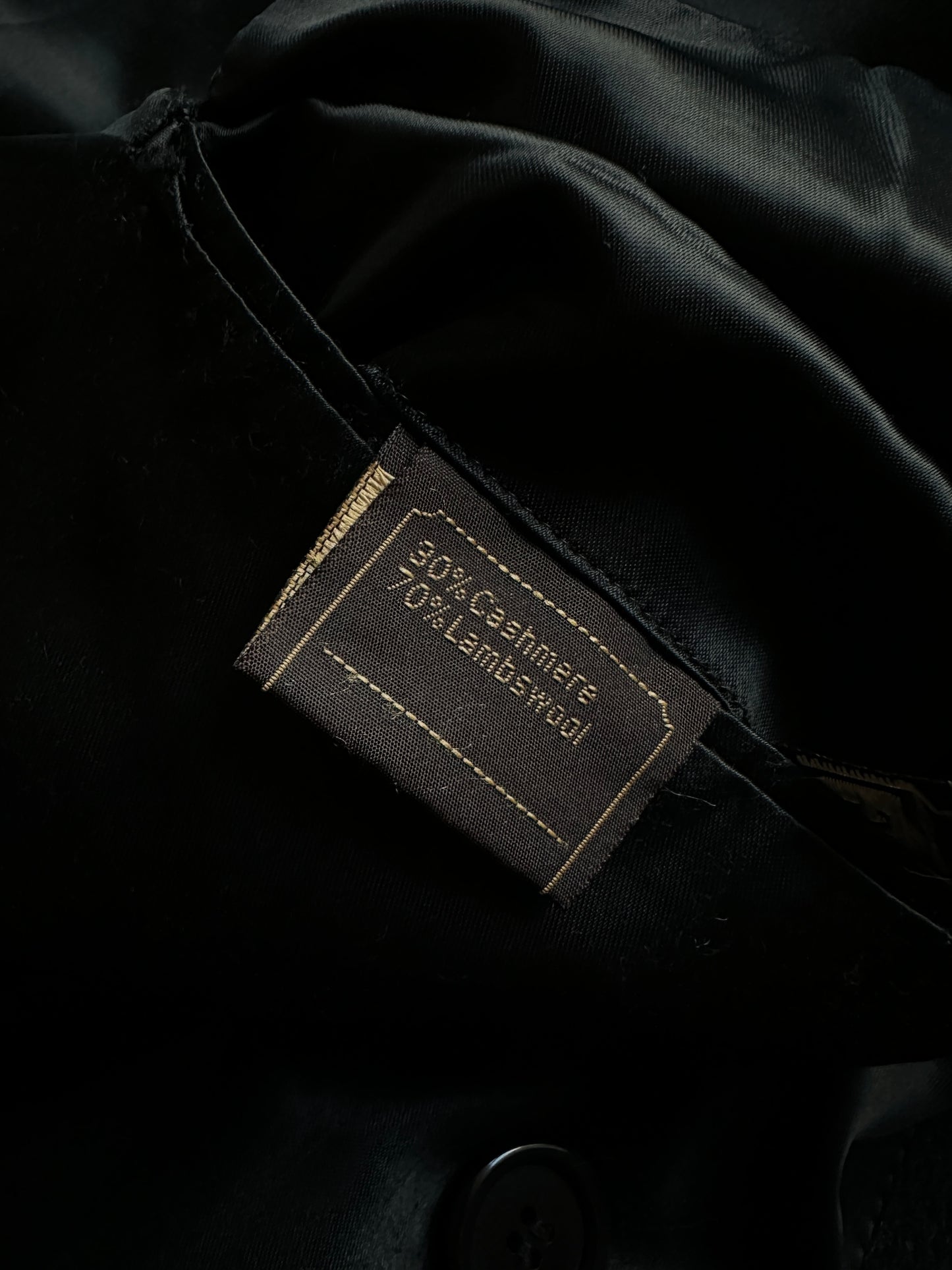 Pierre Cardin Vintage Wool & Cashmere Long Coat