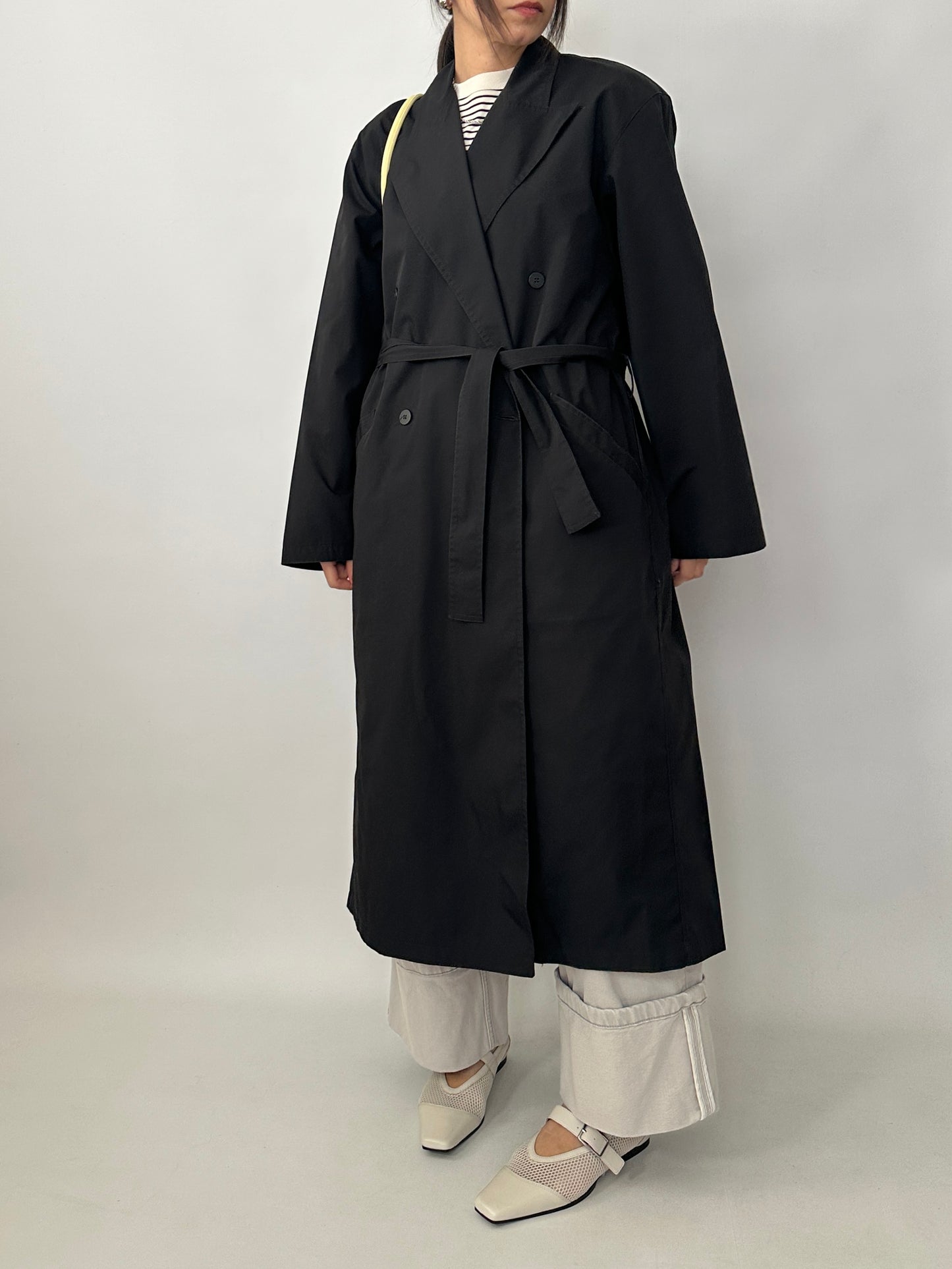Long lightweight trench coat