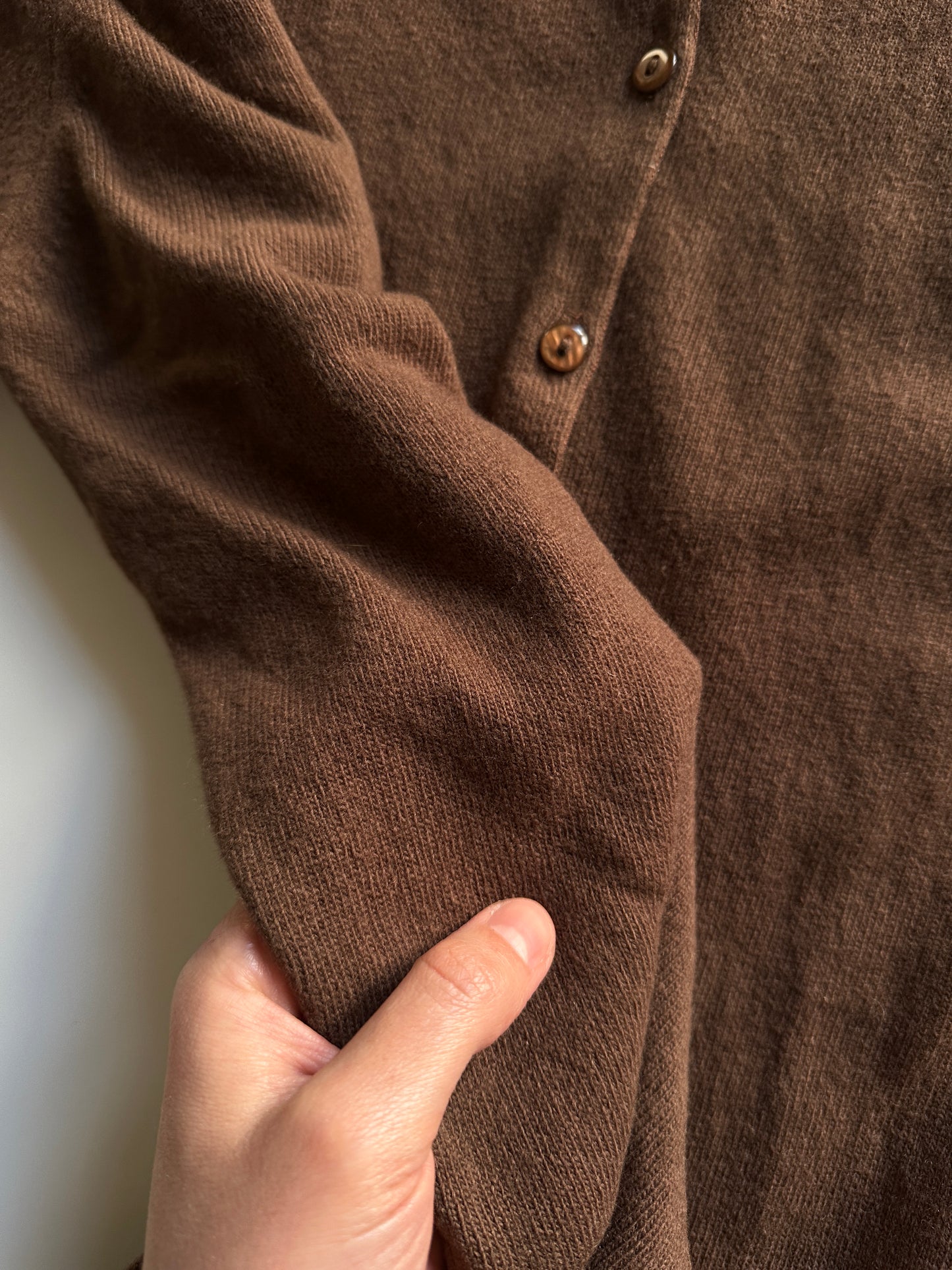 Lambswool Cardigan Made in Scotland