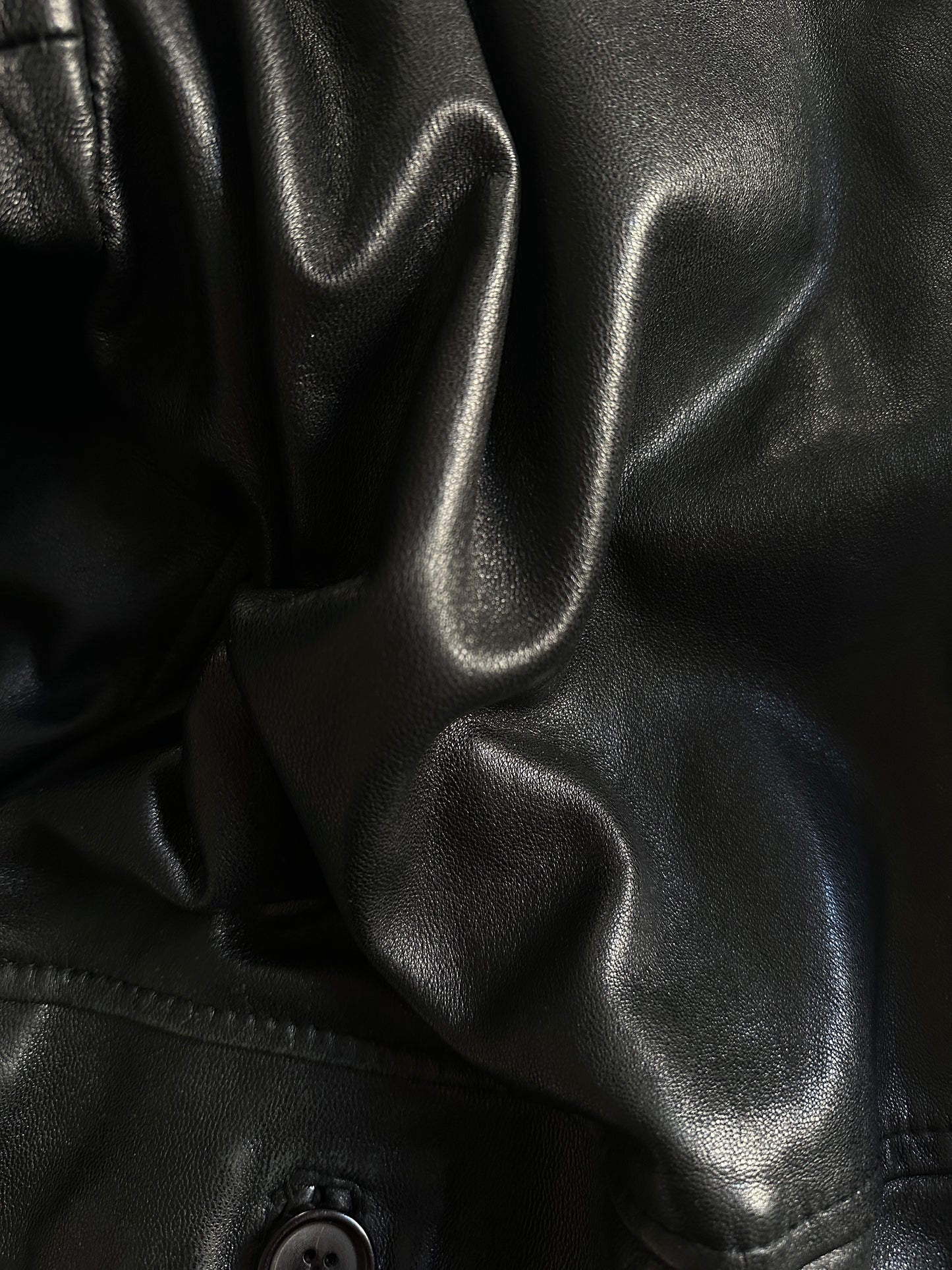 Soft Leather Utility Jacket