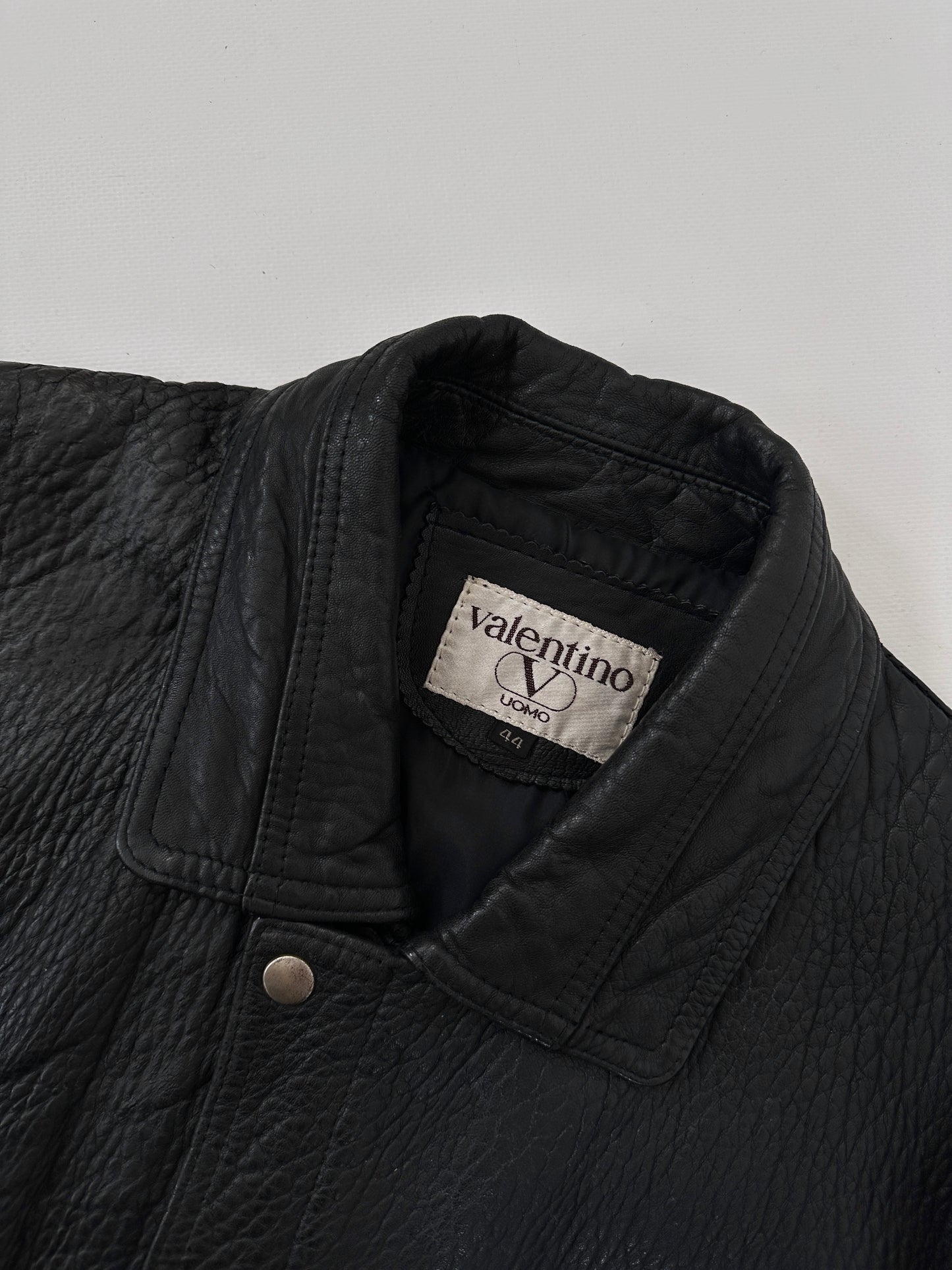 Valentino vintage leather bomber