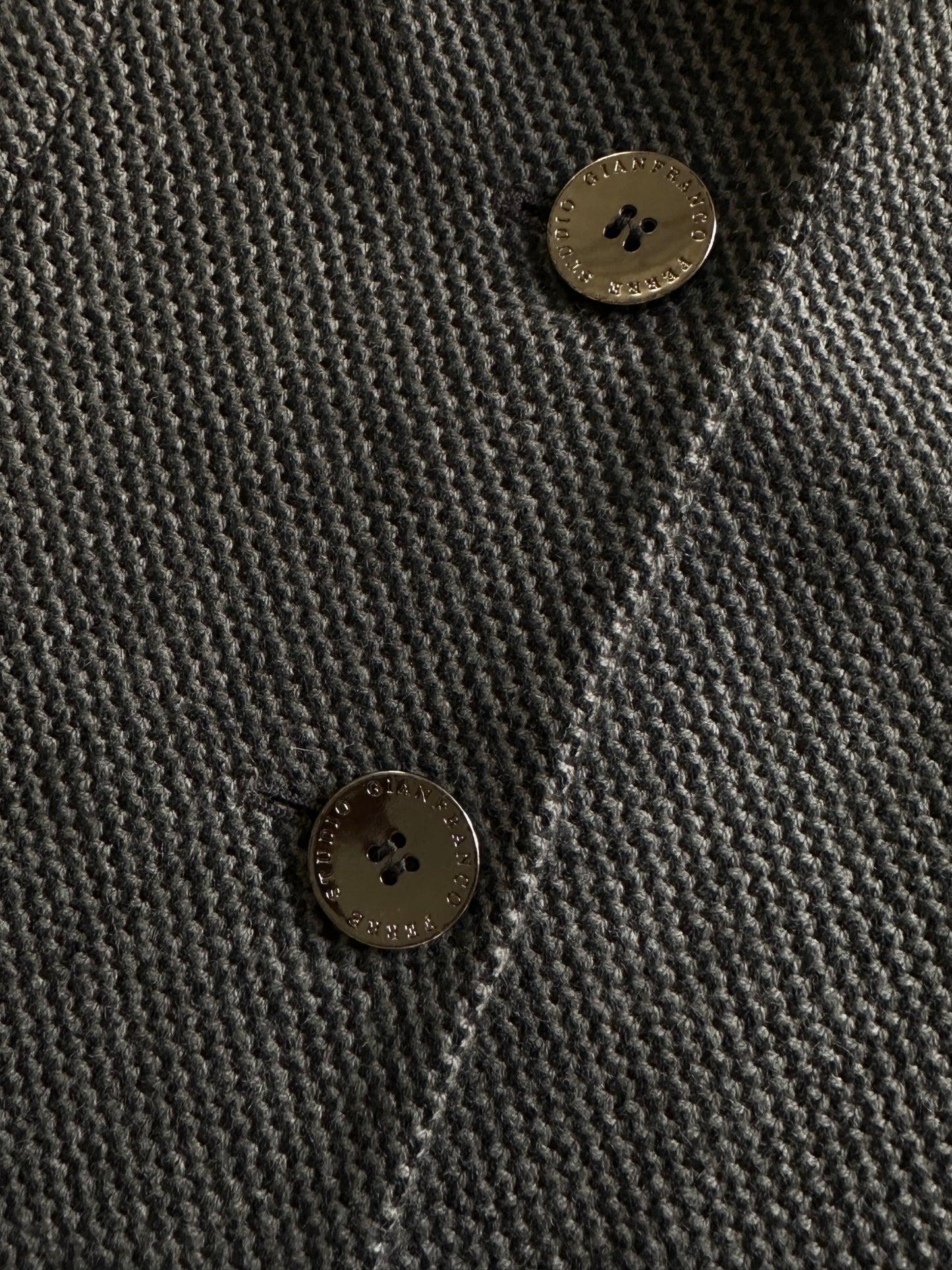 Vintage Ferré textured wool jacket