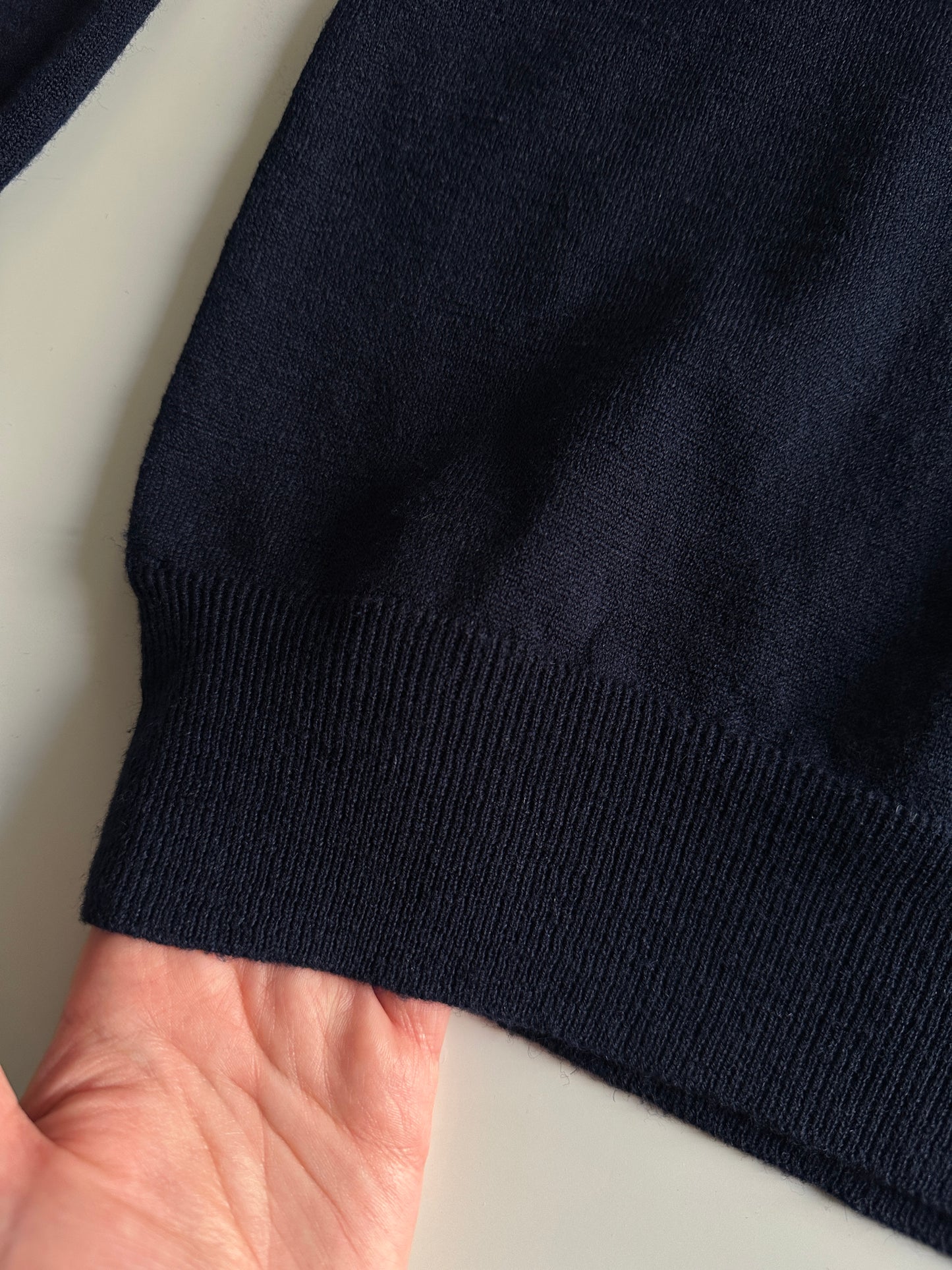 Relaxed Light Merino V-Neck Sweater