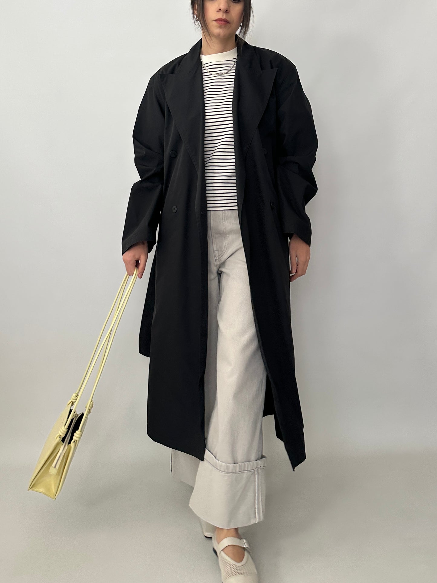 Long lightweight trench coat