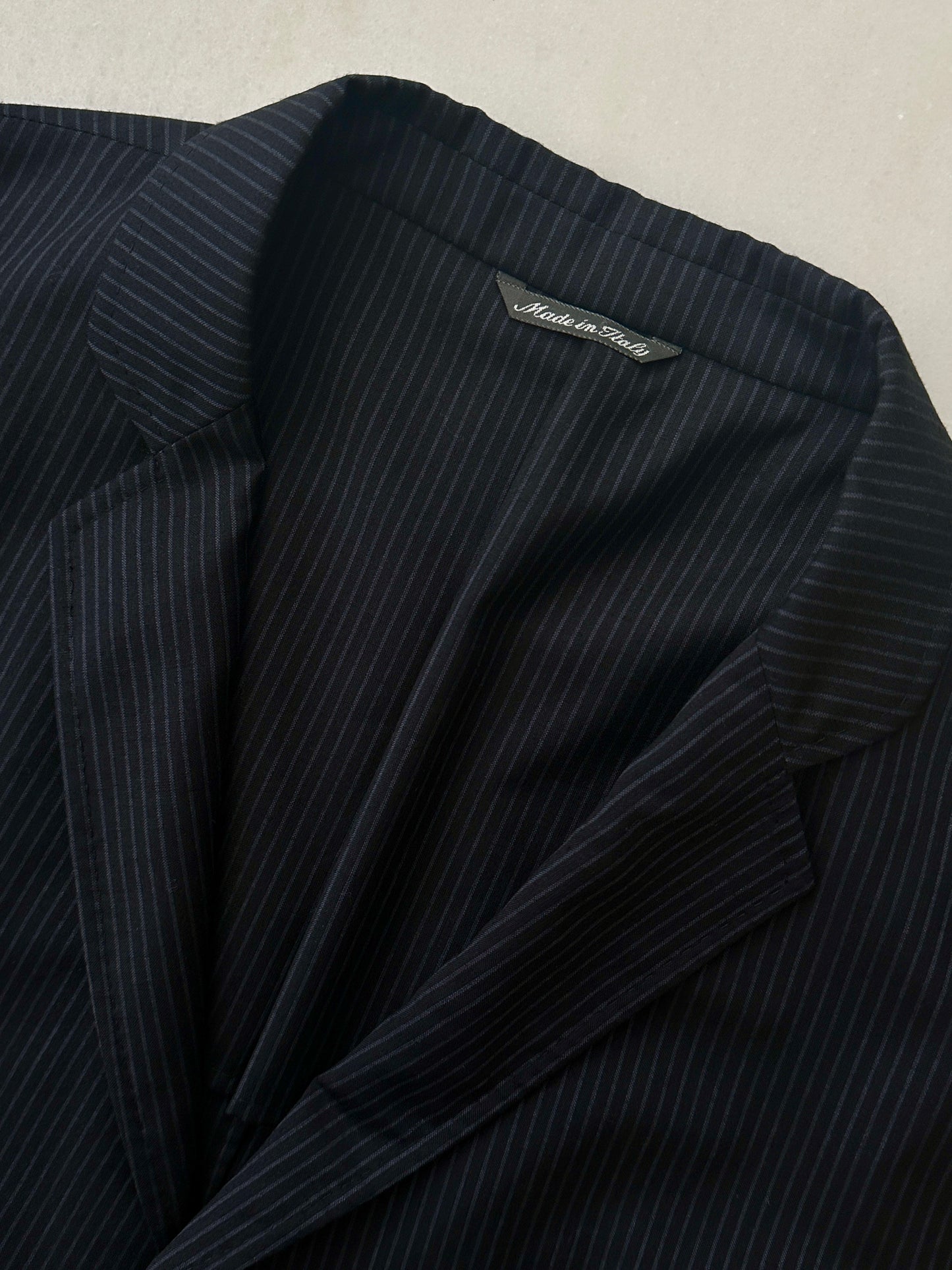 Vintage Romeo Gigli Pinstripe Lightweight Blazer