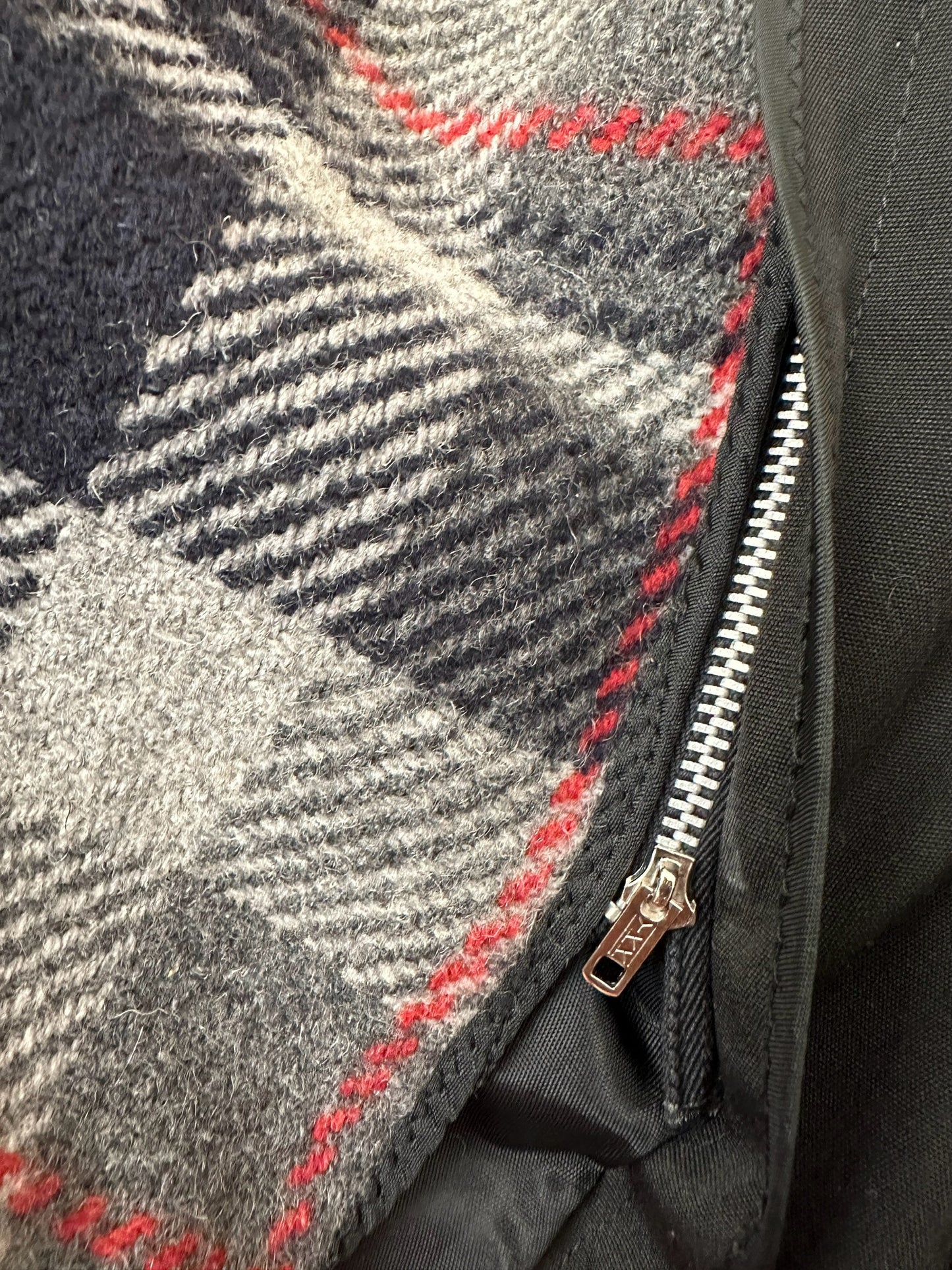 Black vintage trench coat