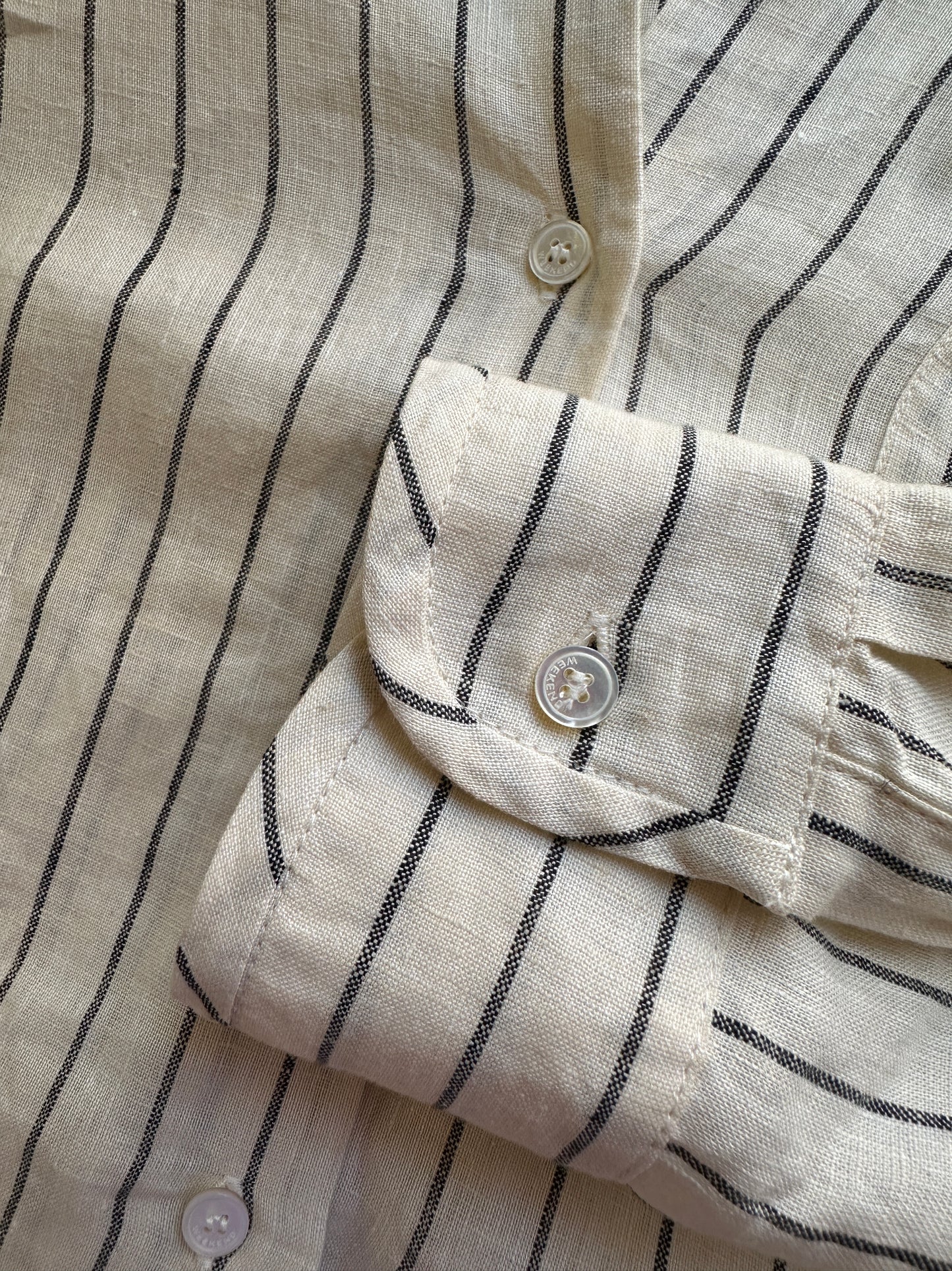 Weekend Max Mara striped linen shirt