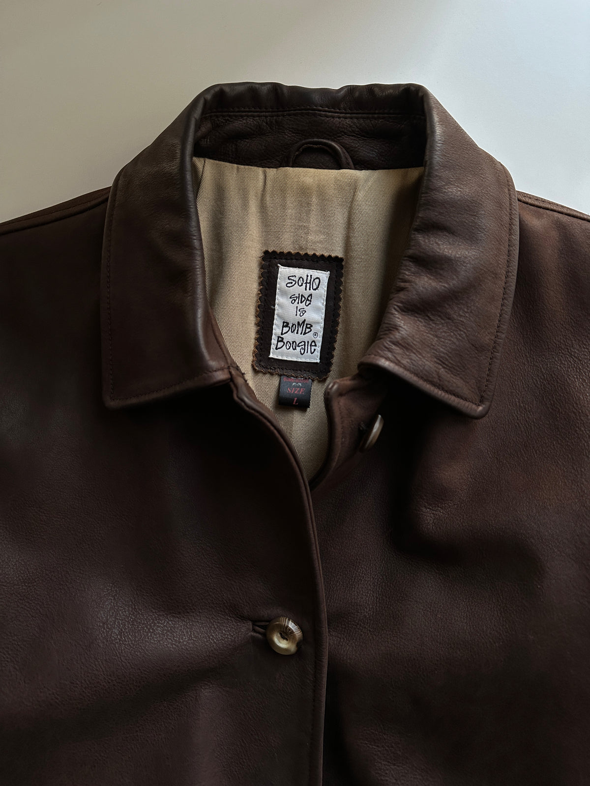 Bomboogie Nabuck Leather Jacket
