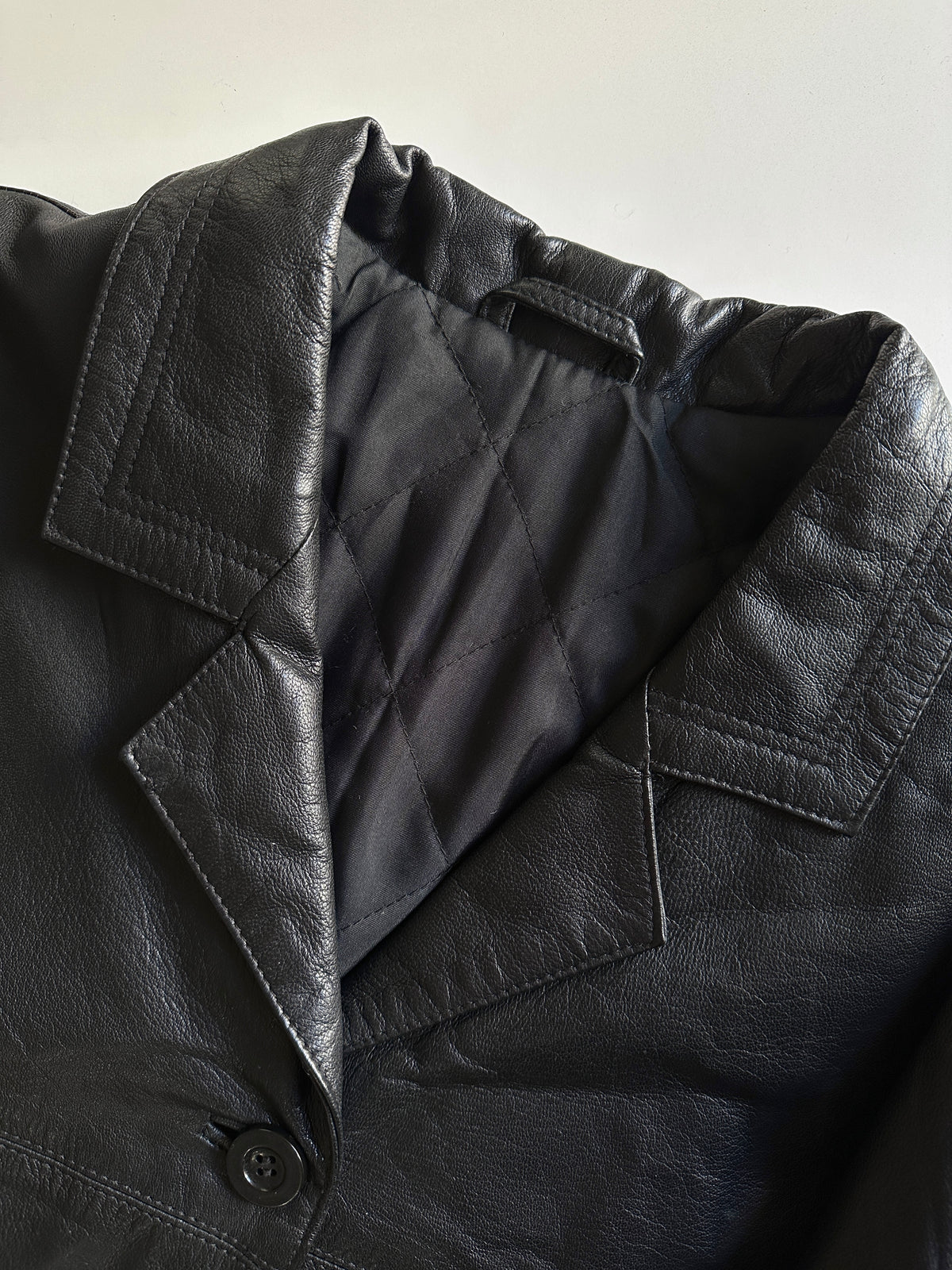Black Leather Classic Jacket