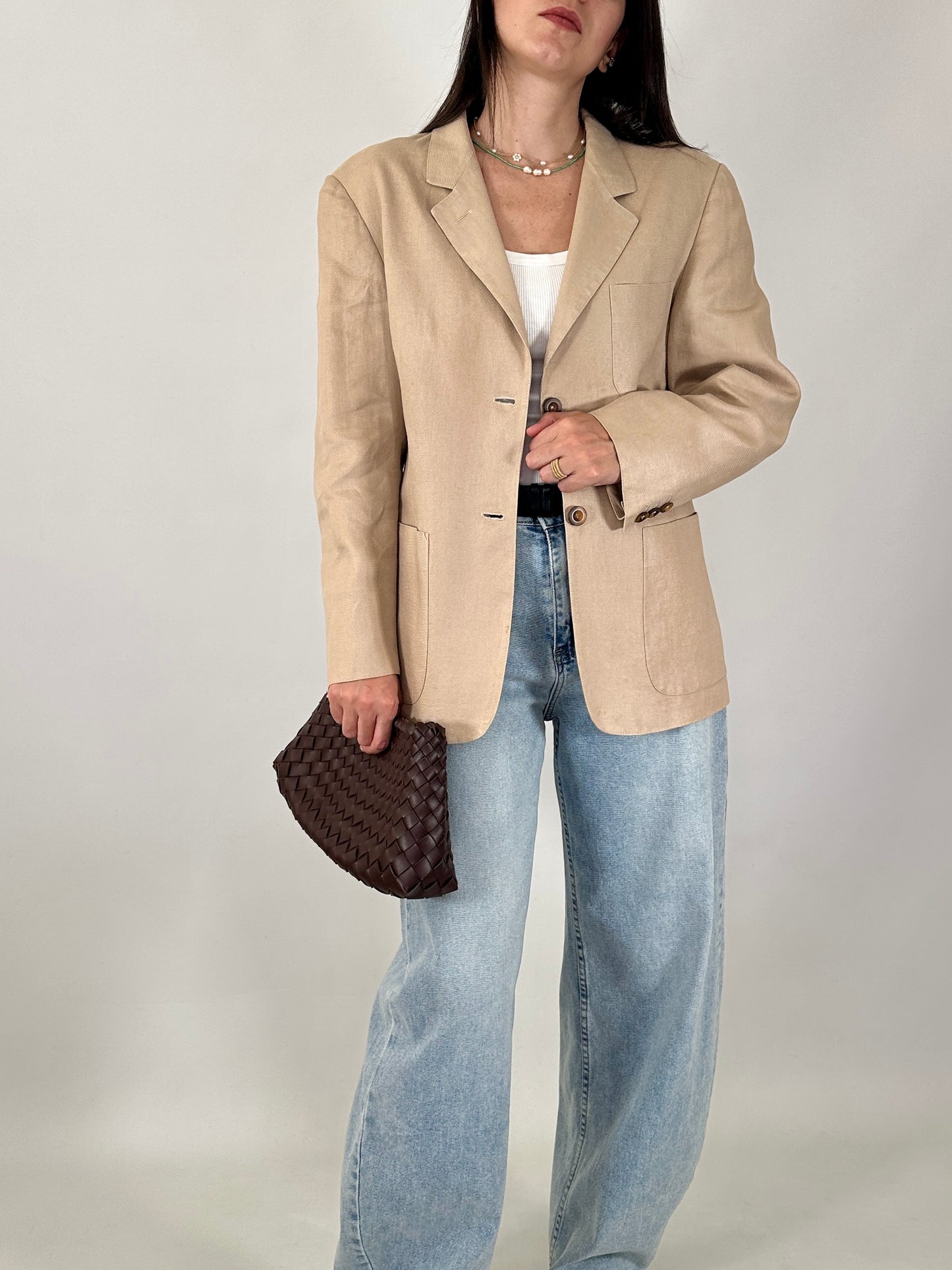 Pure linen Weekend Max Mara blazer
