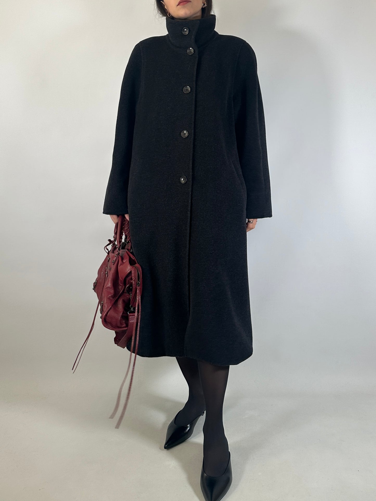 Vintage Wool & Angora Coat