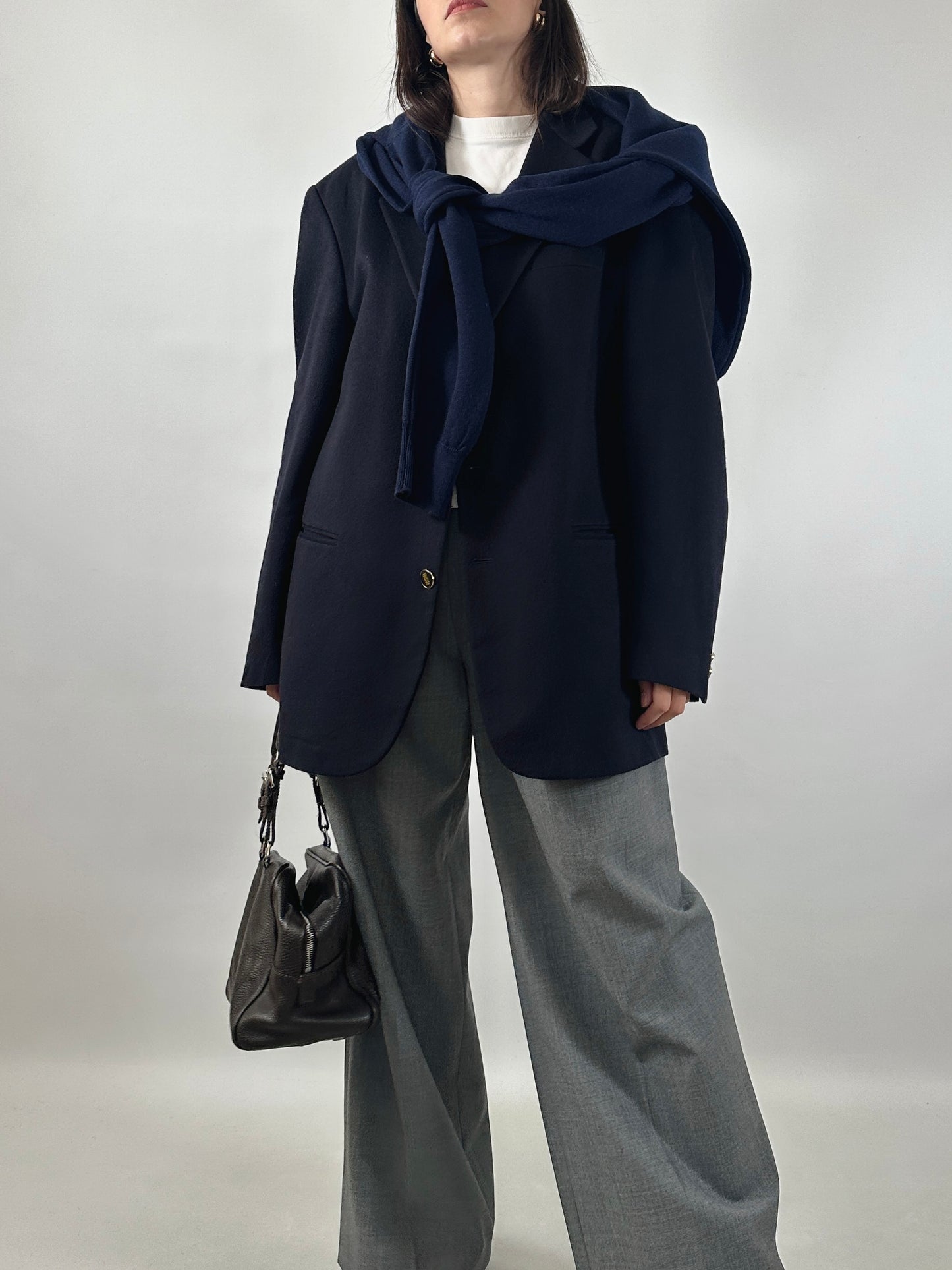 Soft Wool & Cashmere Blend Blazer