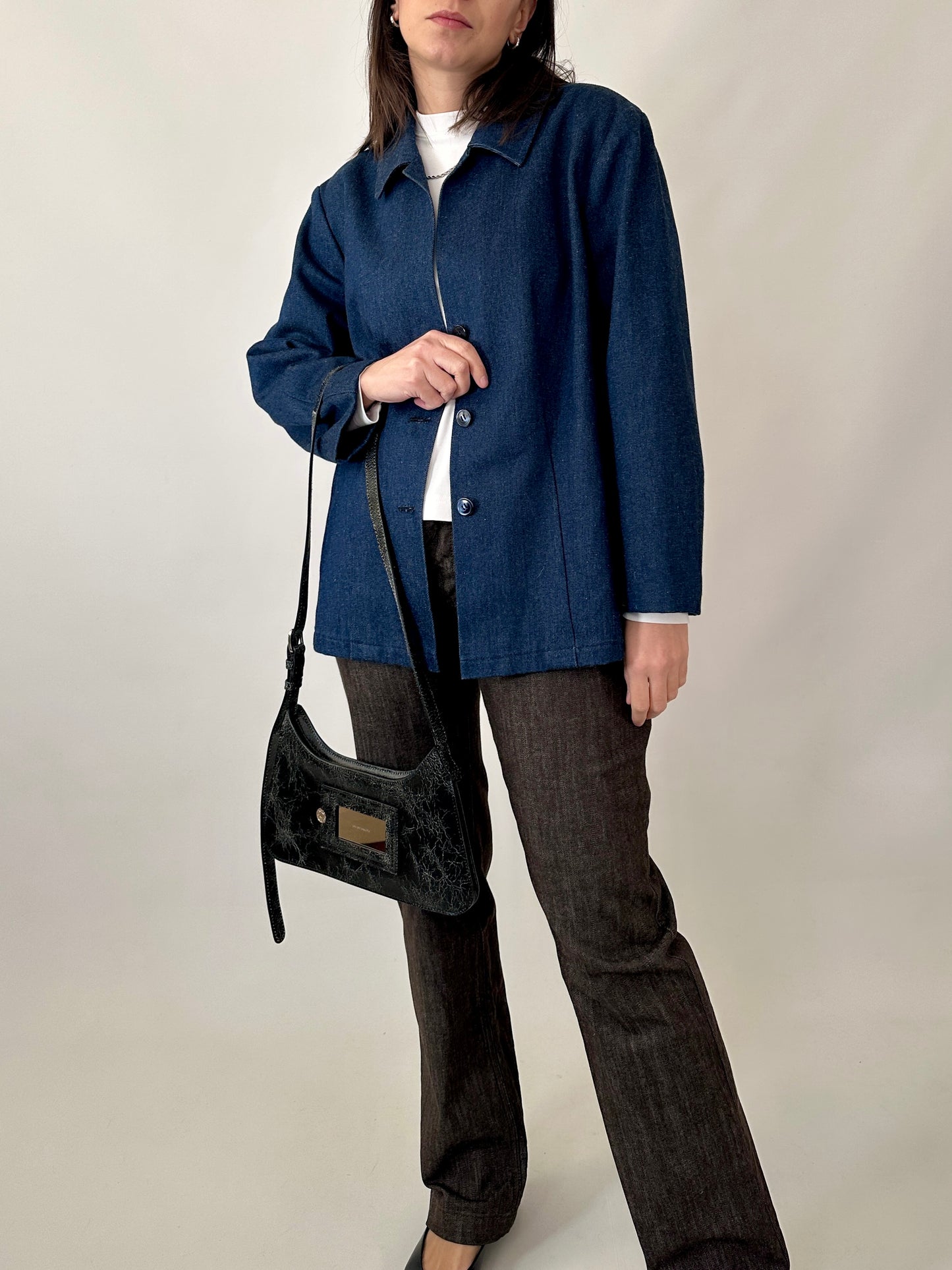 Tailored denim jacket