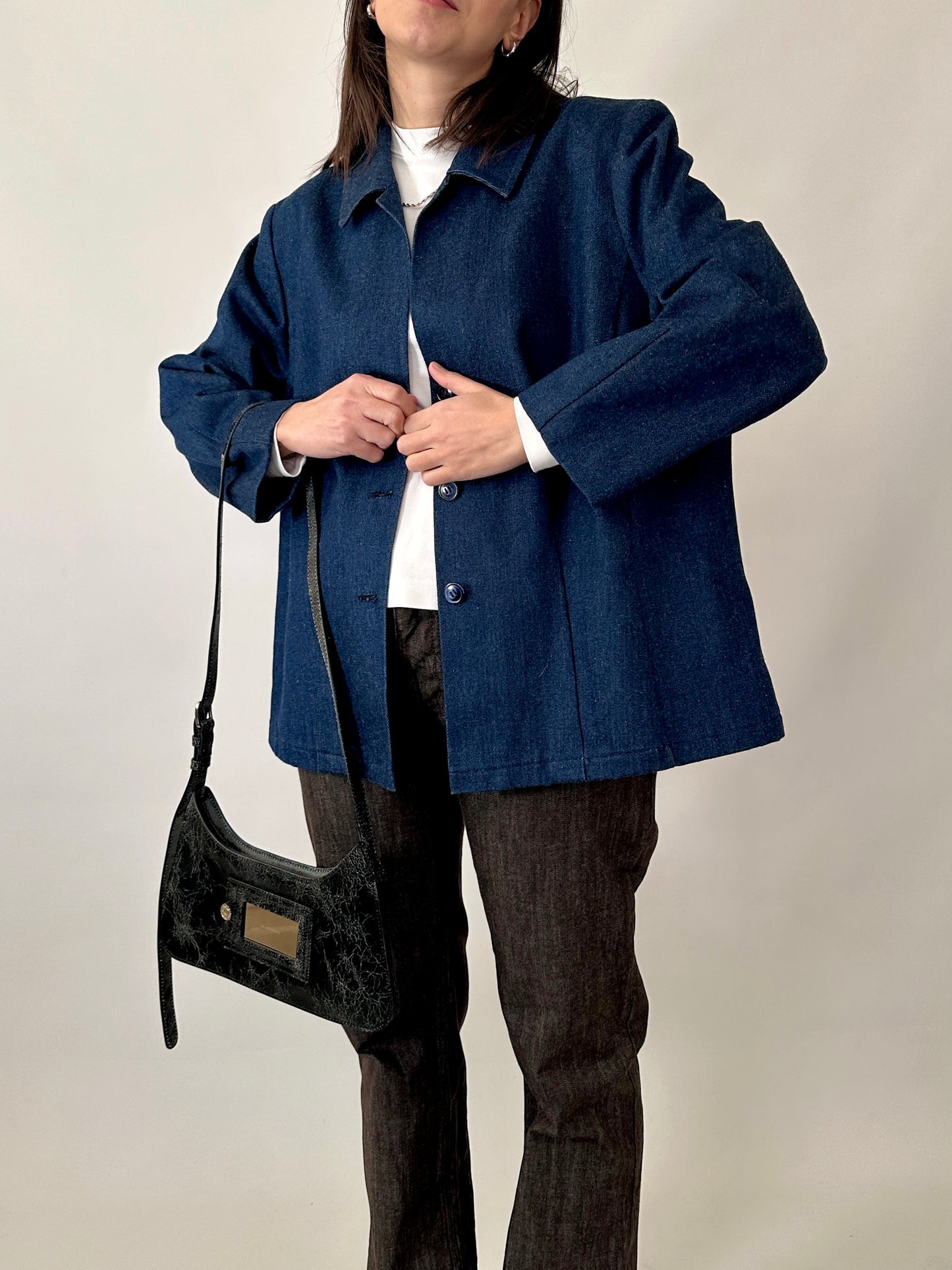 Tailored denim jacket