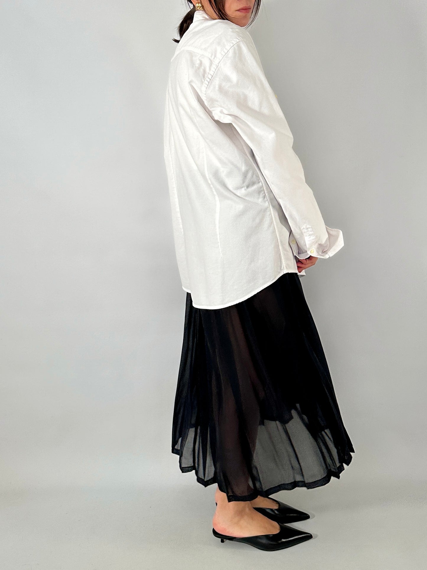 Valentino white cotton classic shirt