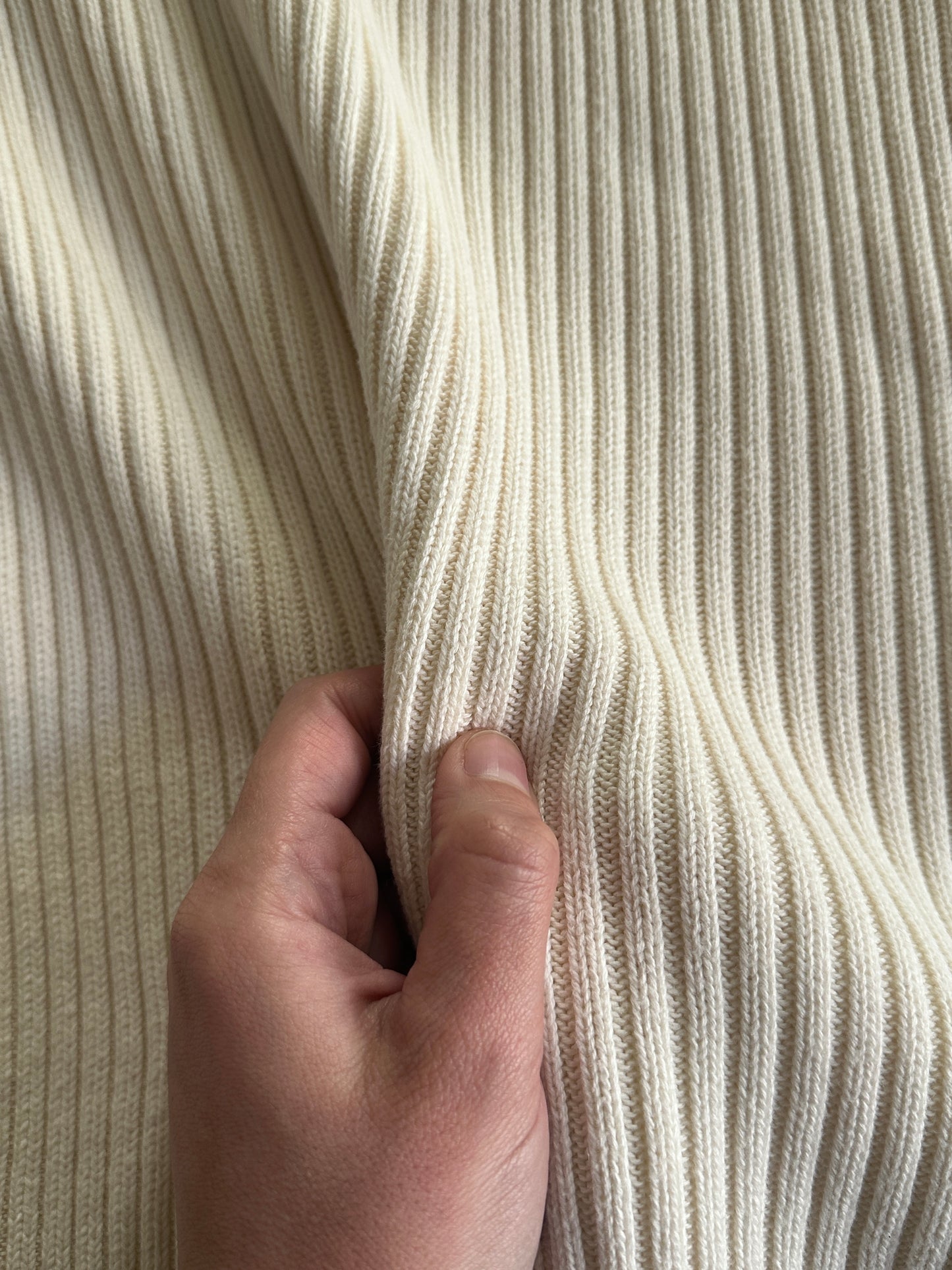 Pure Cotton Ribbed Sweater by Ralph Lauren