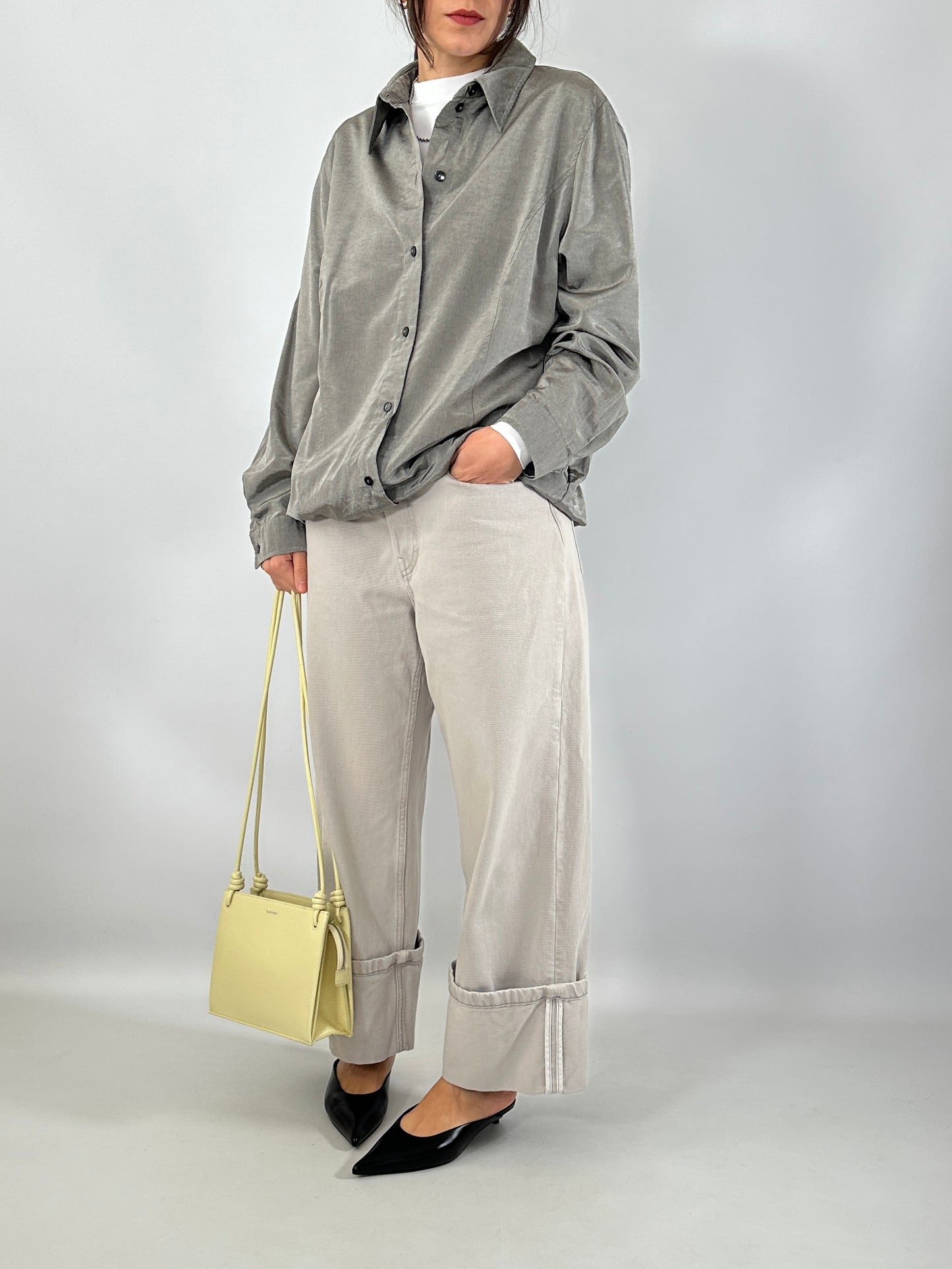 Bomber-style vintage shirt
