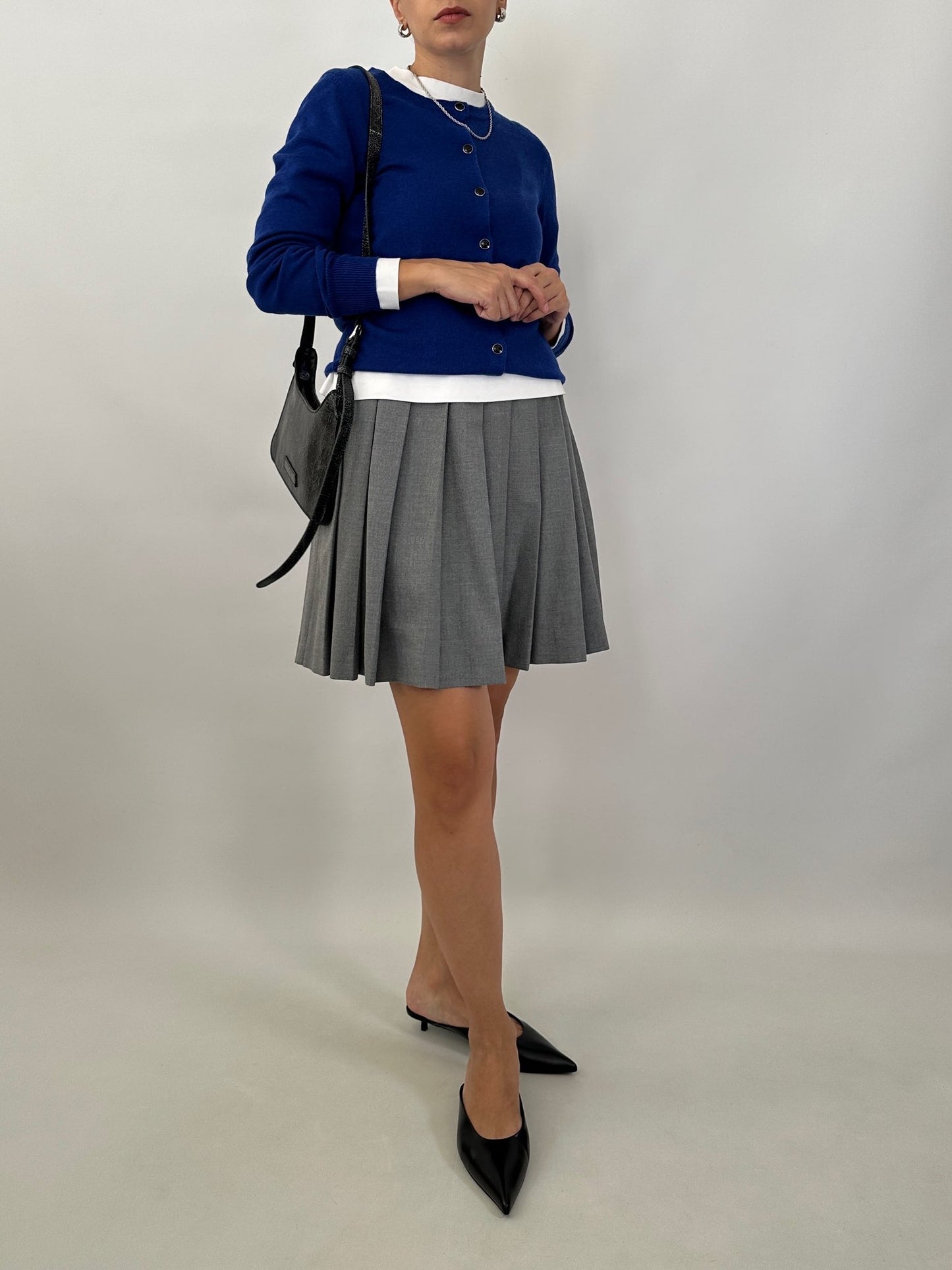 Cashmere and silk slim cardigan