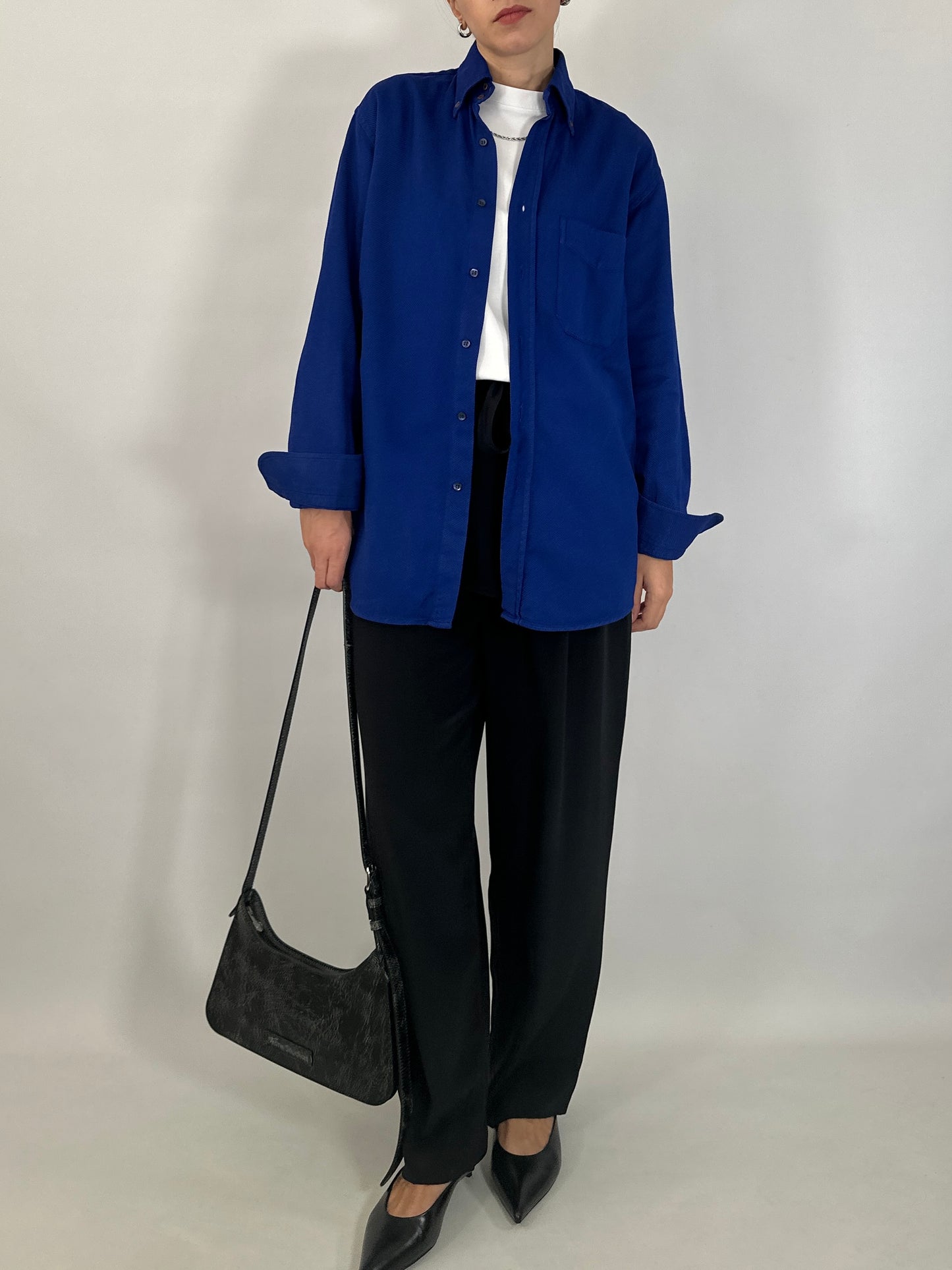 Givenchy royal blue shirt