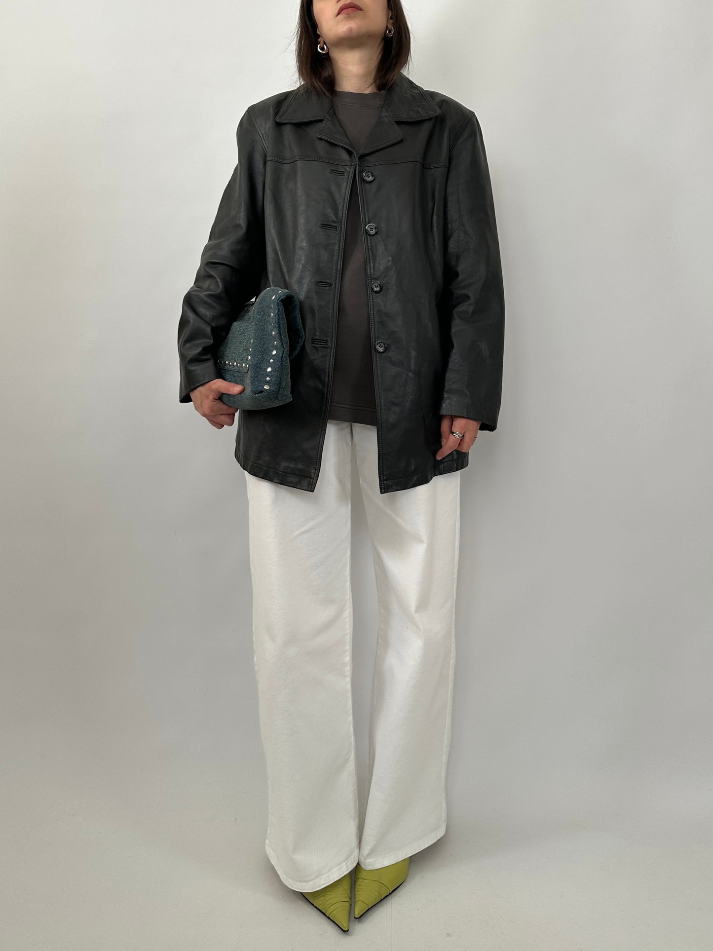 Vintage Soft Nappa Leather Jacket